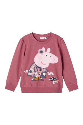 Kız Çocuk Peppa Pig Pembe Sweatshirt NI0013191868