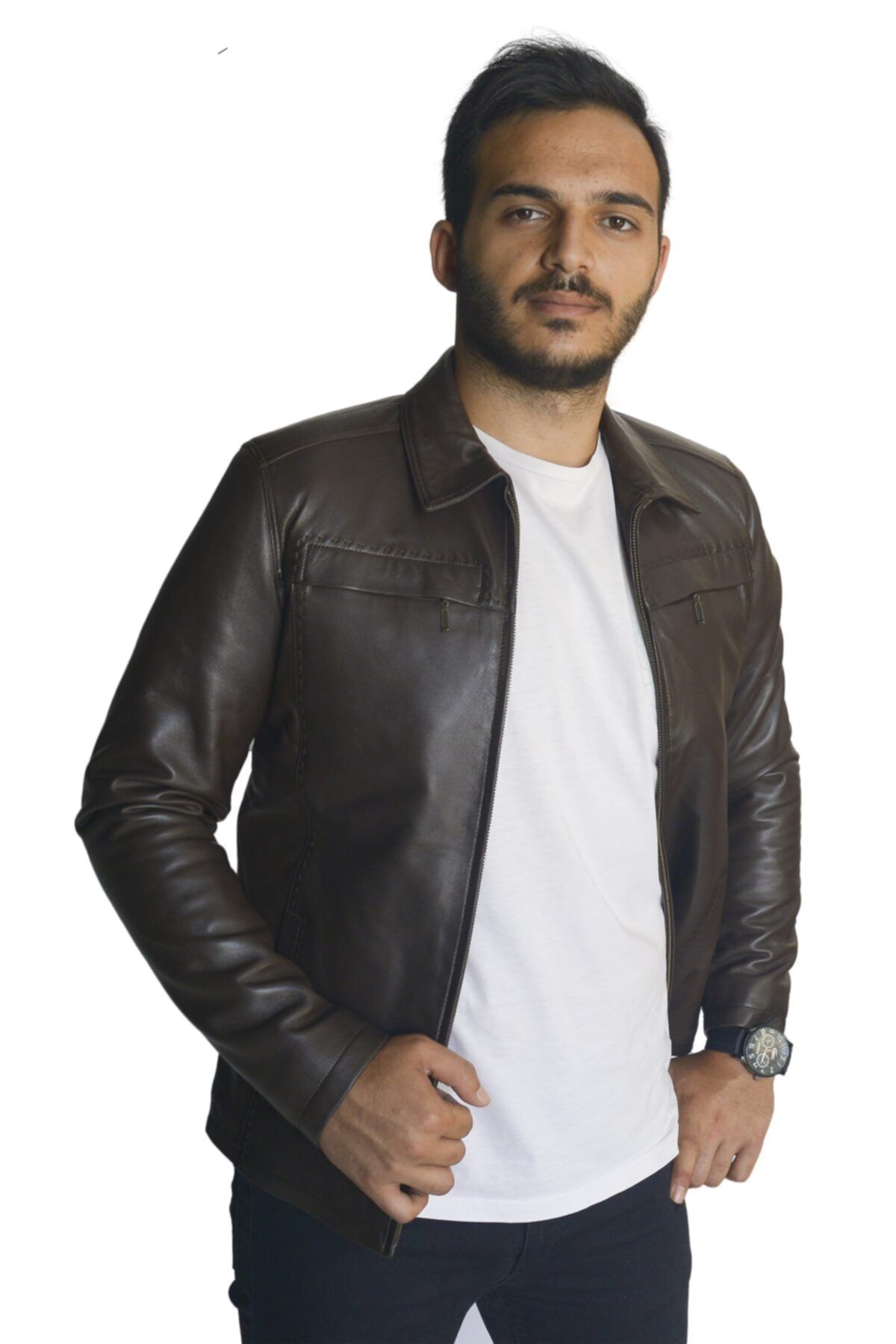 کاپشن چرم دری مسا ZEUS1234