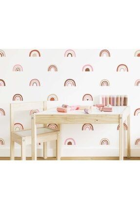 Duvar Sticker Çocuk Odası - Soft Renkli Gökkuşakları Seti BLRDU000095