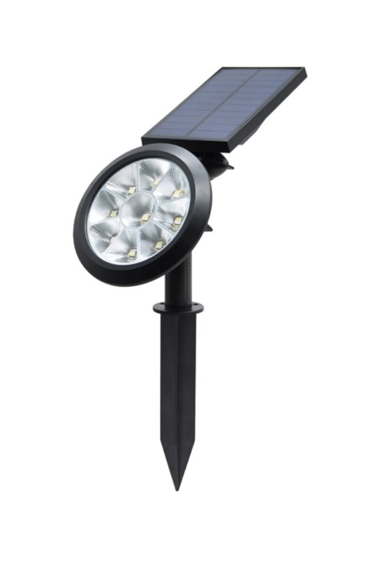 Solar Bahçe Armatürü Güneş Enerjili 18w Yeşil Renk Bahçe Aydınlatması