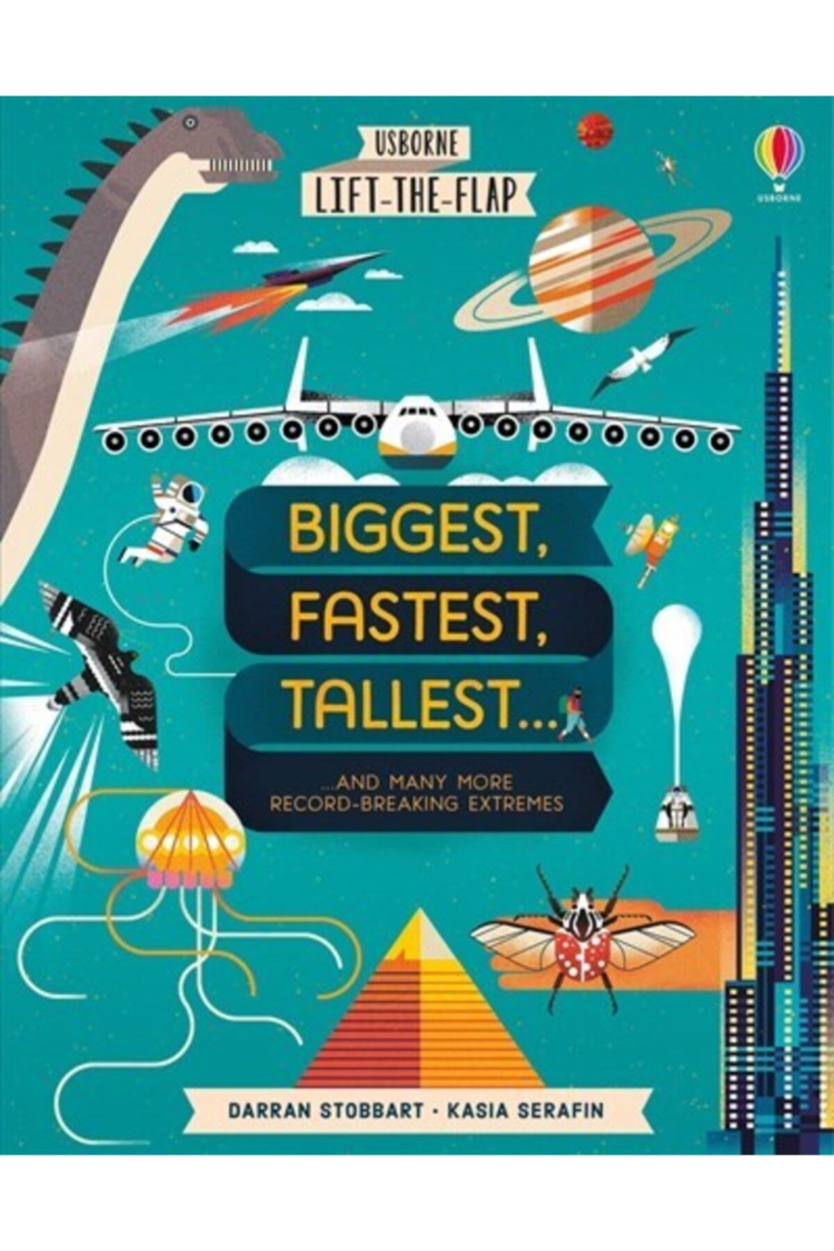 Usborne Lift The Flap Biggest Fastest Tallest