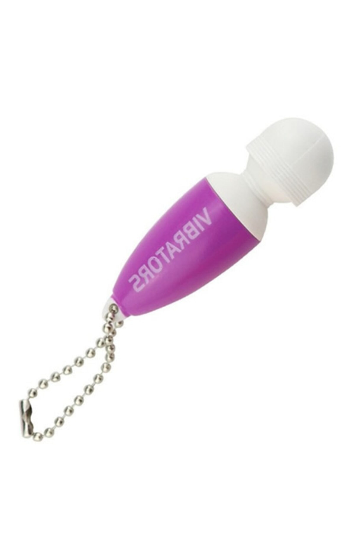 6 cm Mini Vibratör Mastürbatör Anahtarlık Vibratör Mor