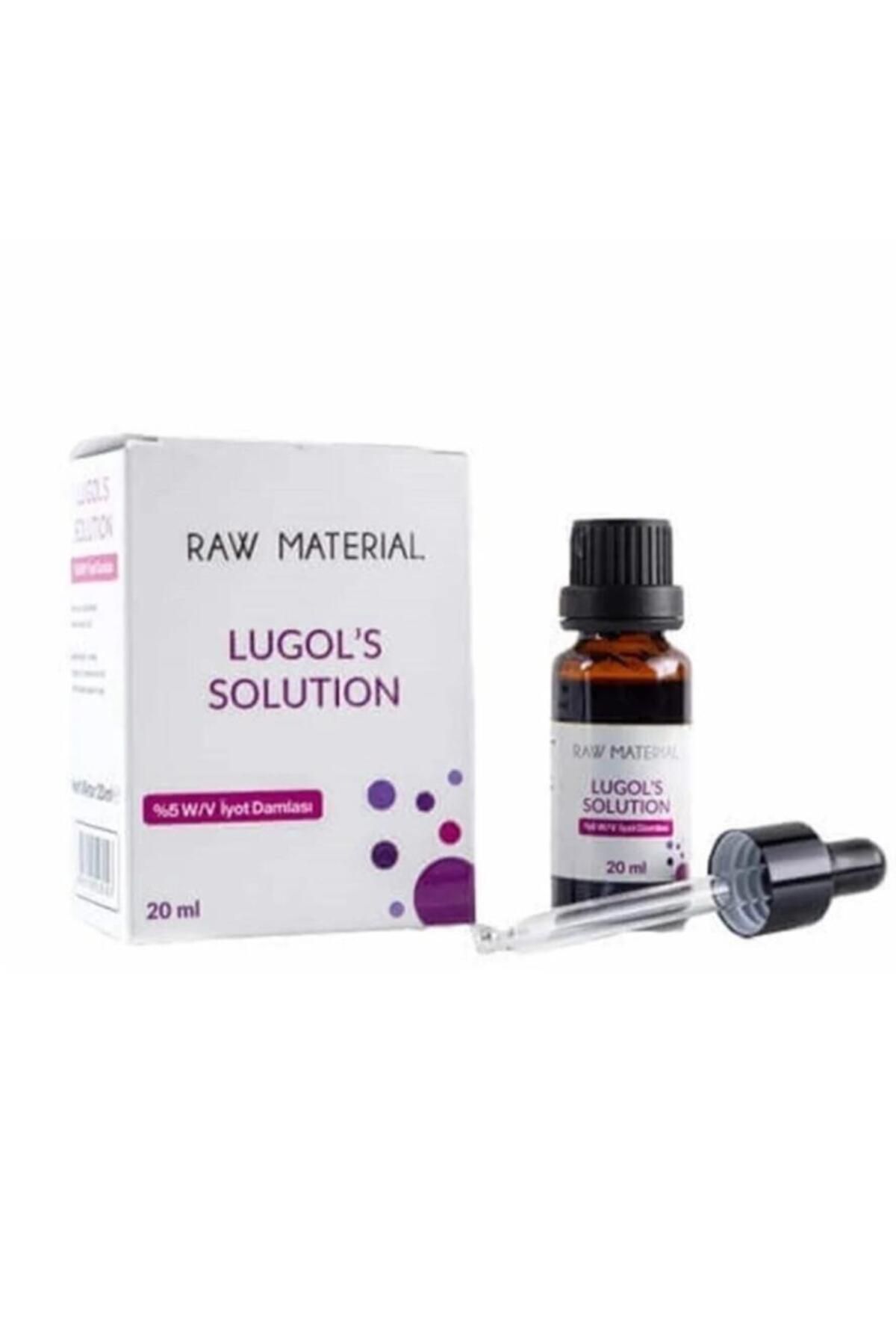 Raw Material Lugol's Solution %5 20 ml