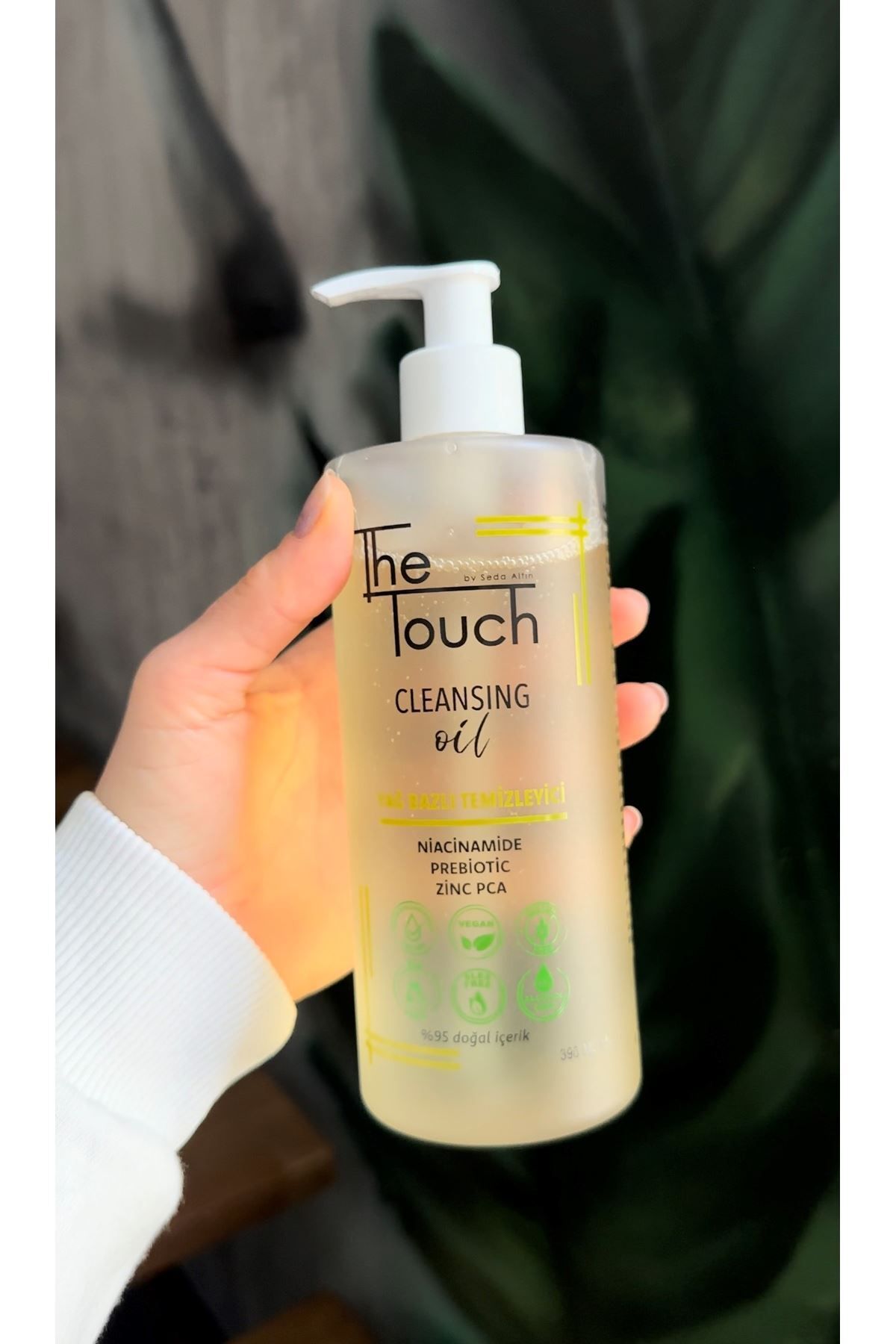 The Touch By Seda Altın-Cleansing Oil - Oil Based Cleanser - Cleansing Oil for Face and Body 390 ML 6