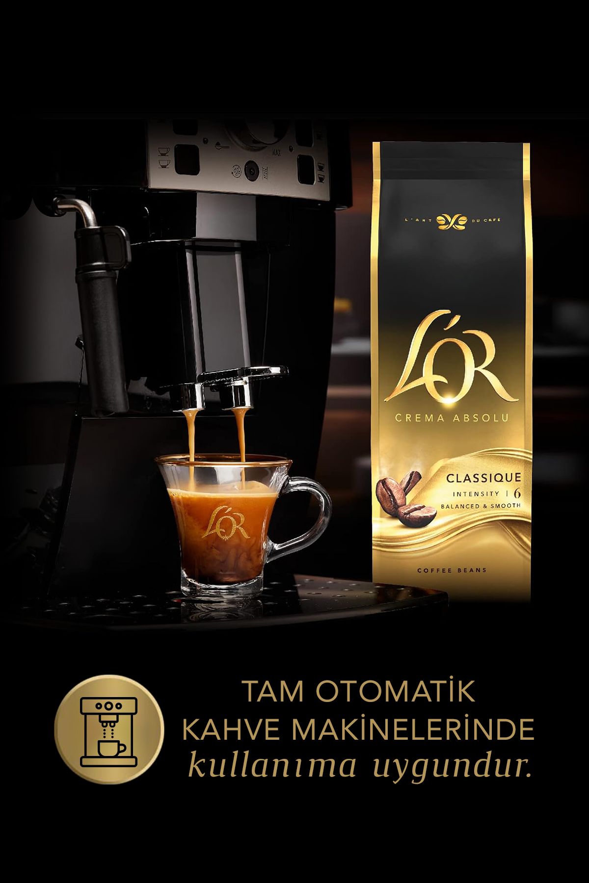 L'OR-Crema Absolu Classic Core Coffee 500g 2