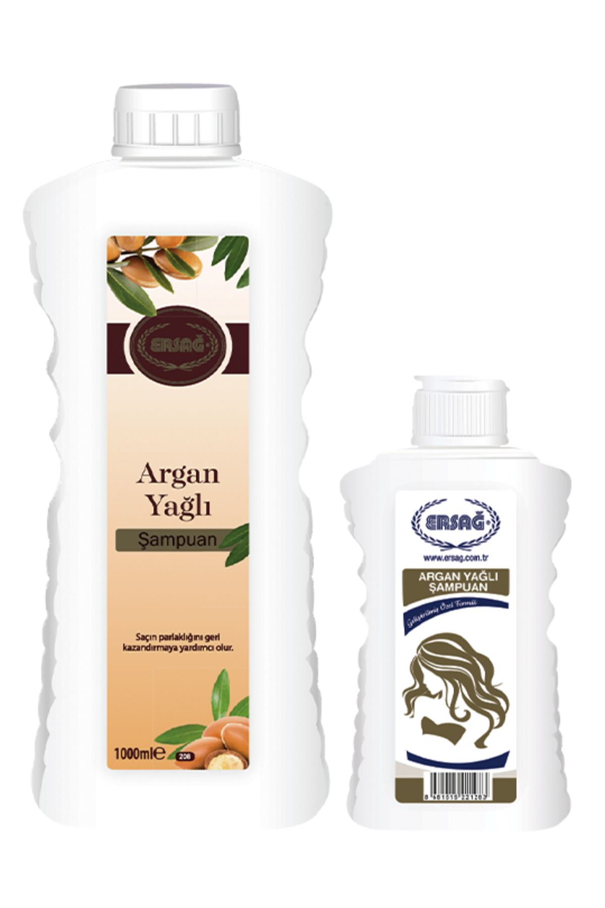 Ersağ Ersağ Aparatlı Argan Yağlı Şampuan 1000 ml