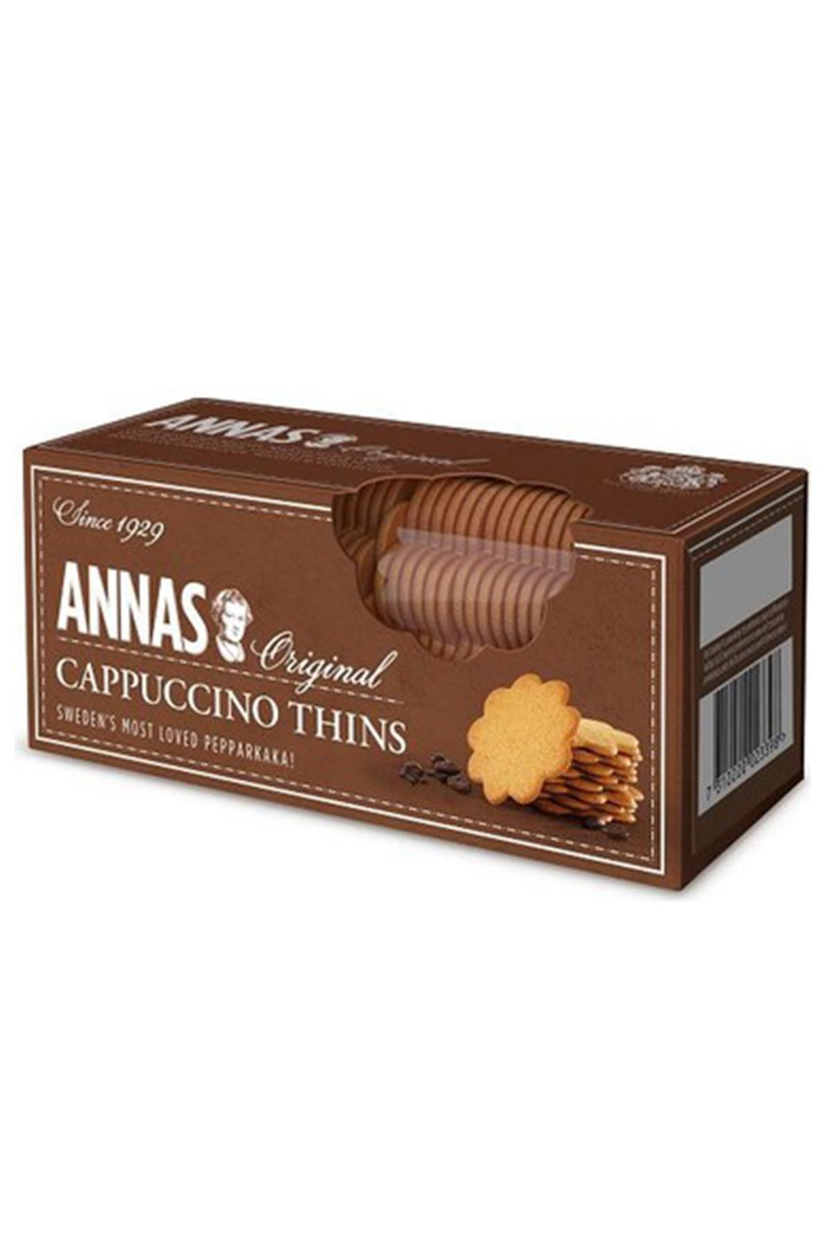 Lotus Annas Cappuccino Thins 150 G