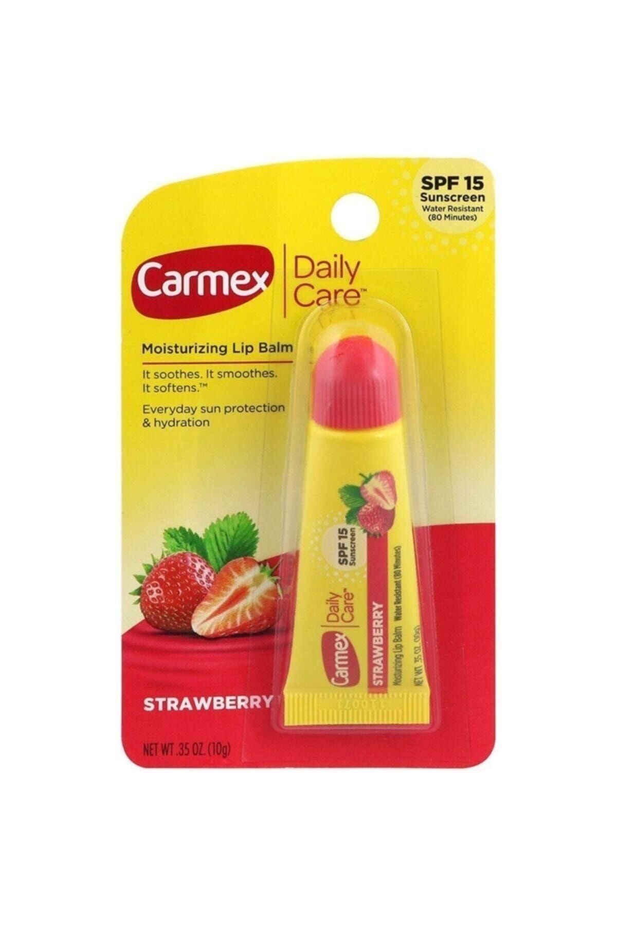 Carmex Lip Balm Çilek Dudak Kremi 10gr