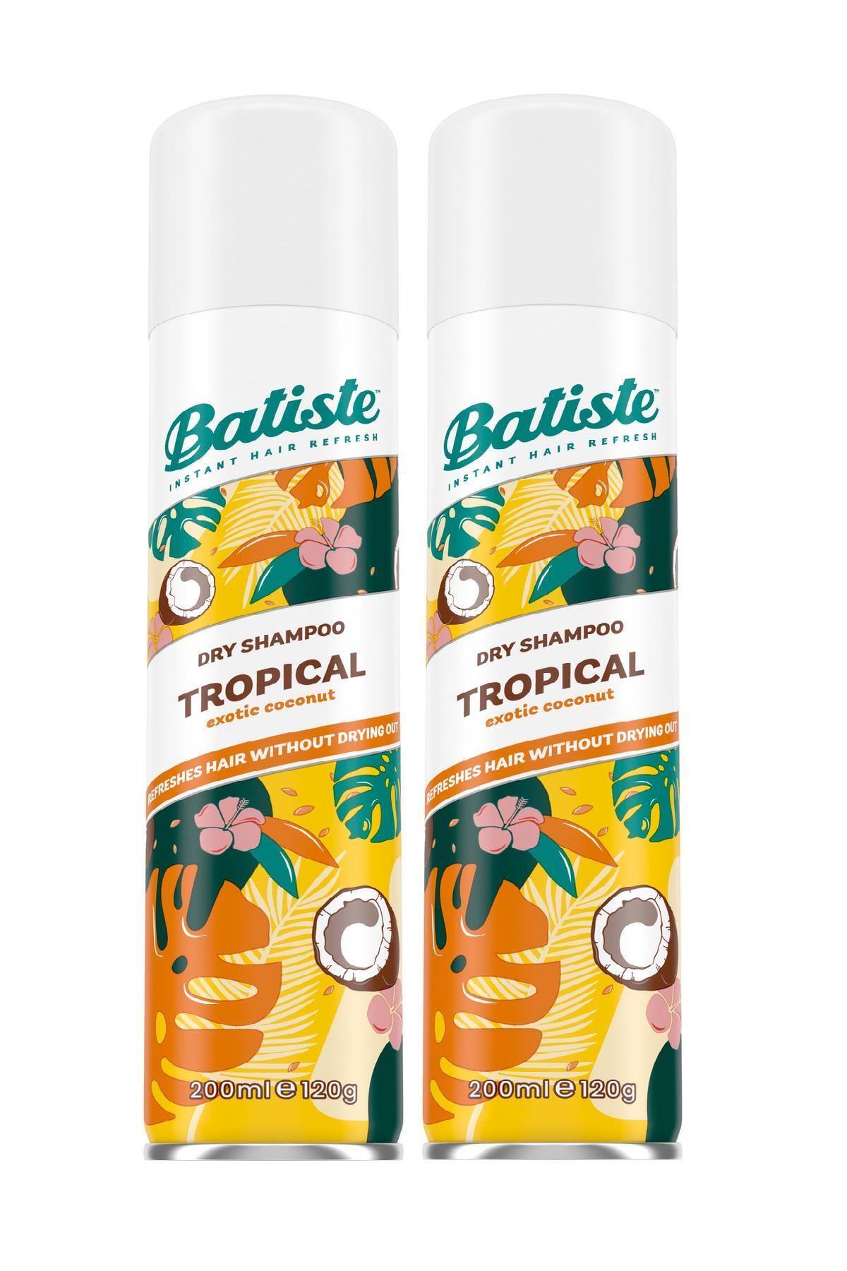 Batiste Kuru Şampuan Tropıcal 200 ml X 2 Adet