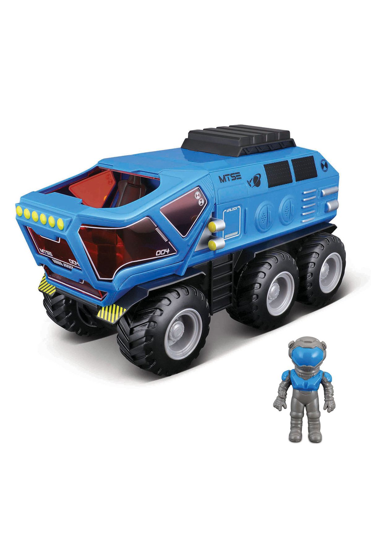 Maisto Space Explorers 6x6 Rover Sürtmeli Uzay Aracı ve Figür Mavi
