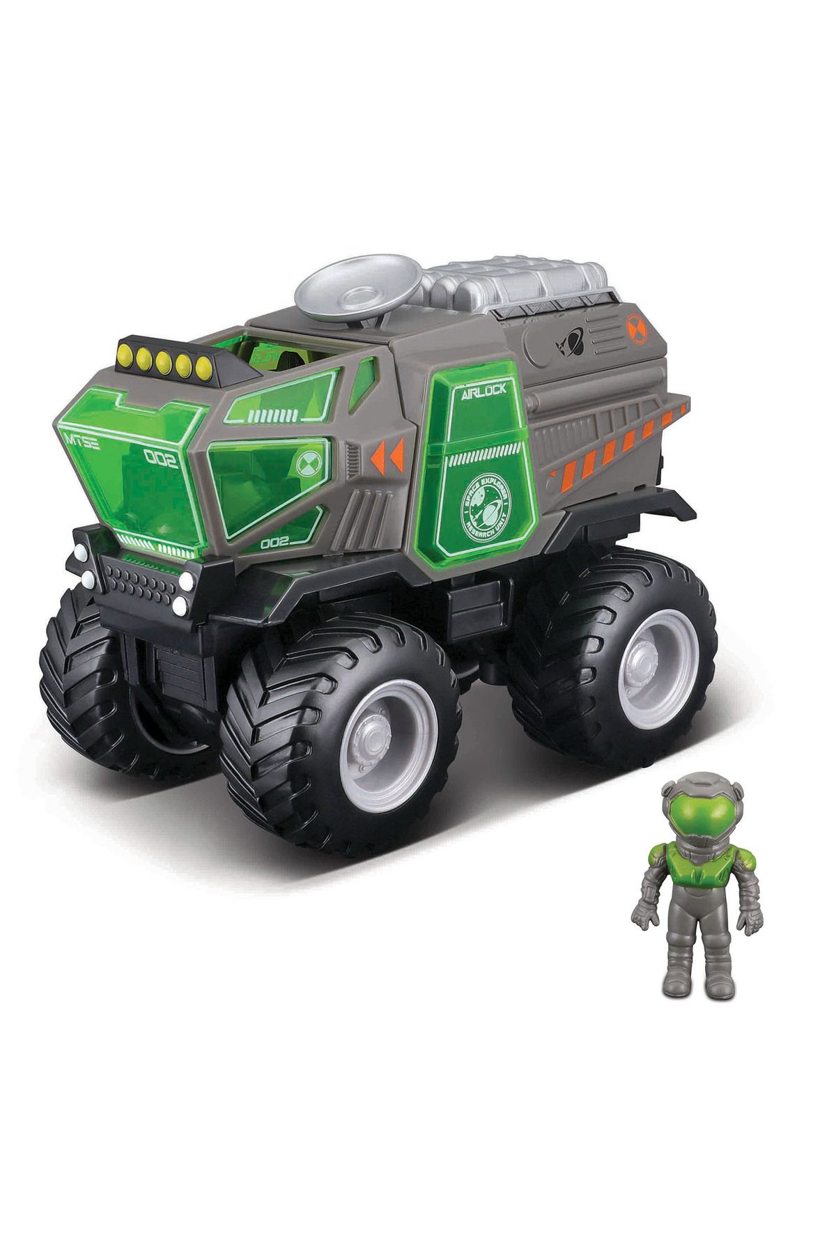 Maisto Space Explorers 4x4 Rover Uzay Aracı ve Figür Yeşil