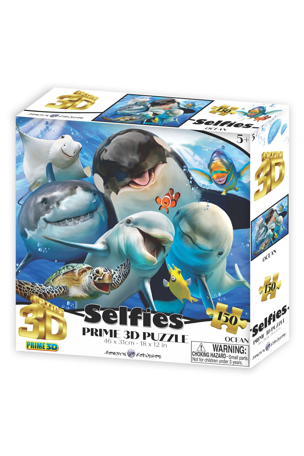 Prime 3D - Okyanusta Selfie 150 Parça Puzzle 10996