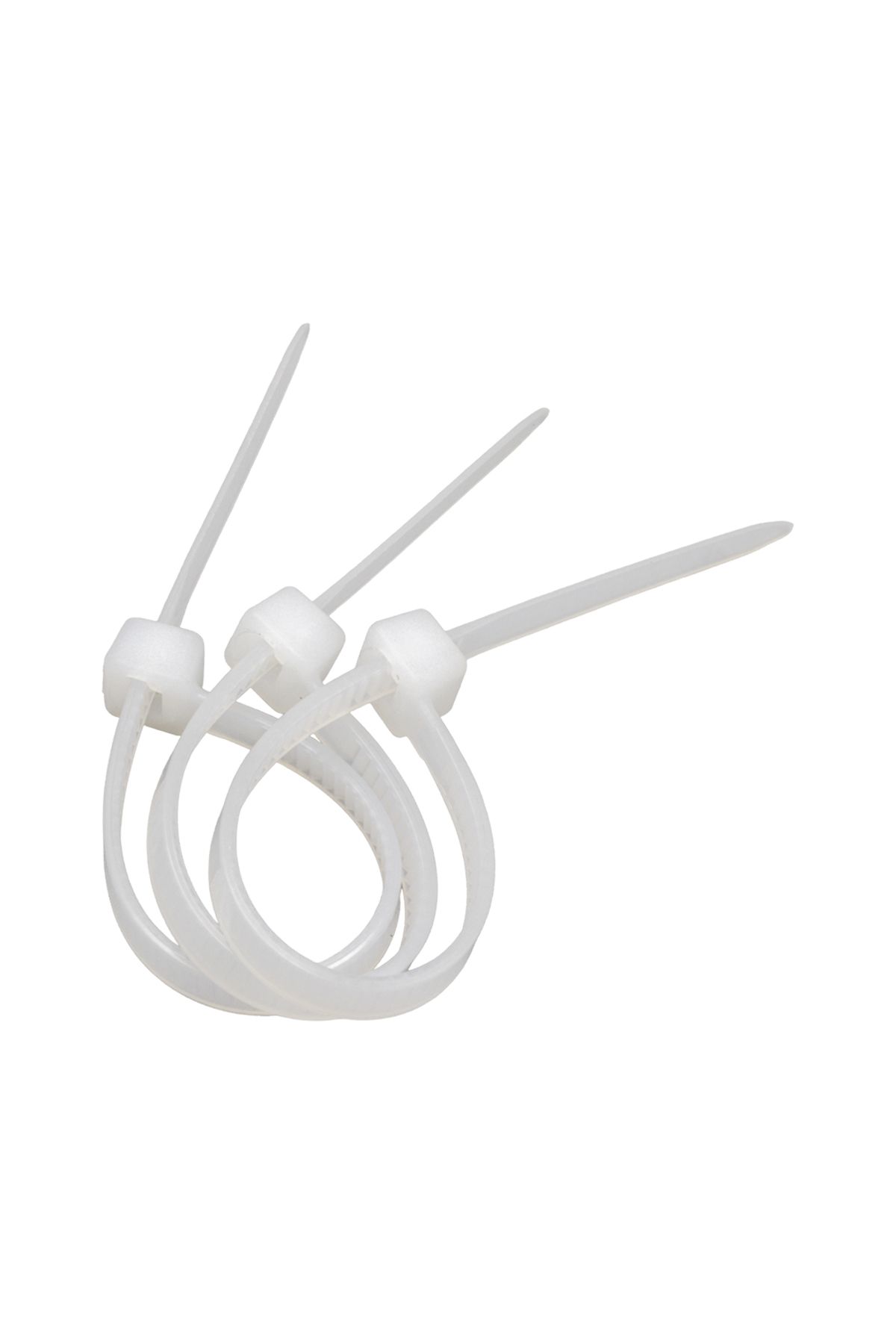 nazeninstoğu-10 cm 3.6 mm White Cable Tie 1