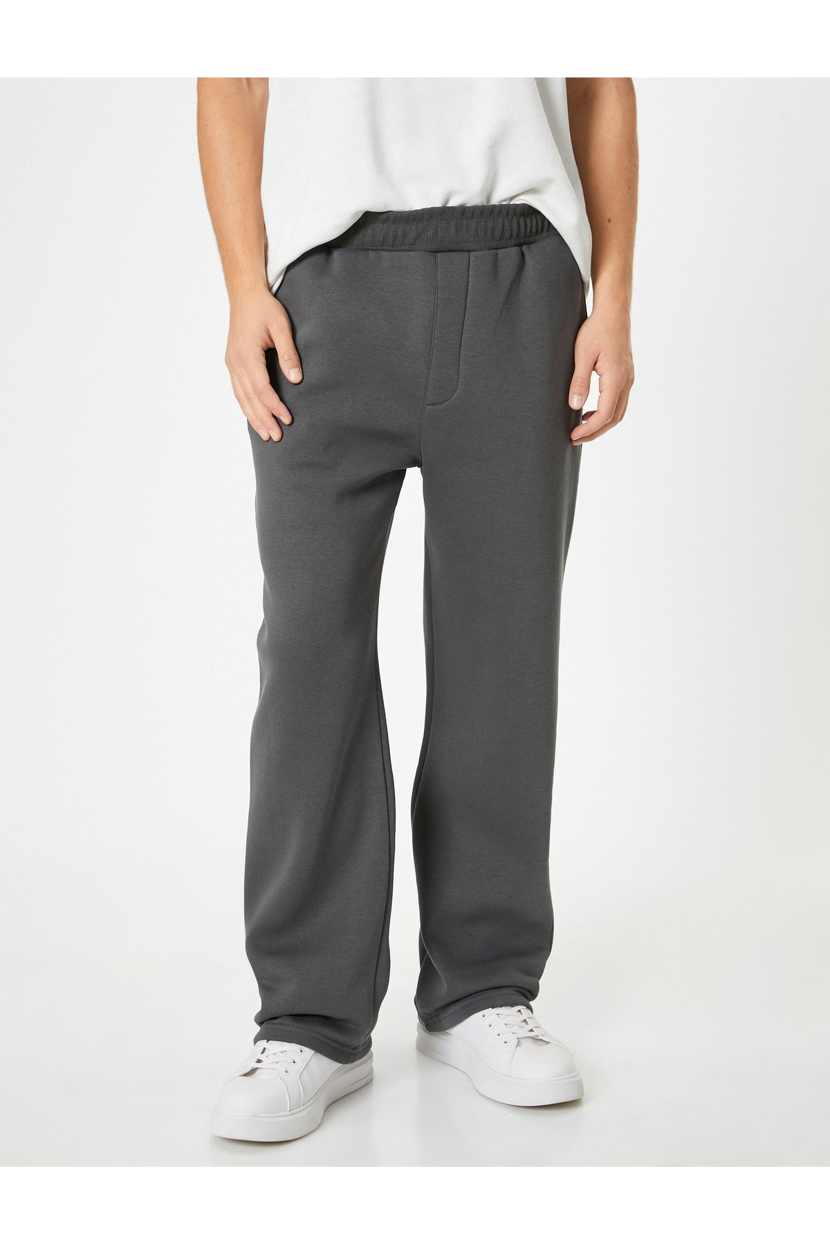 Koton-Raised Sweatpants - Pocket Detailed 3