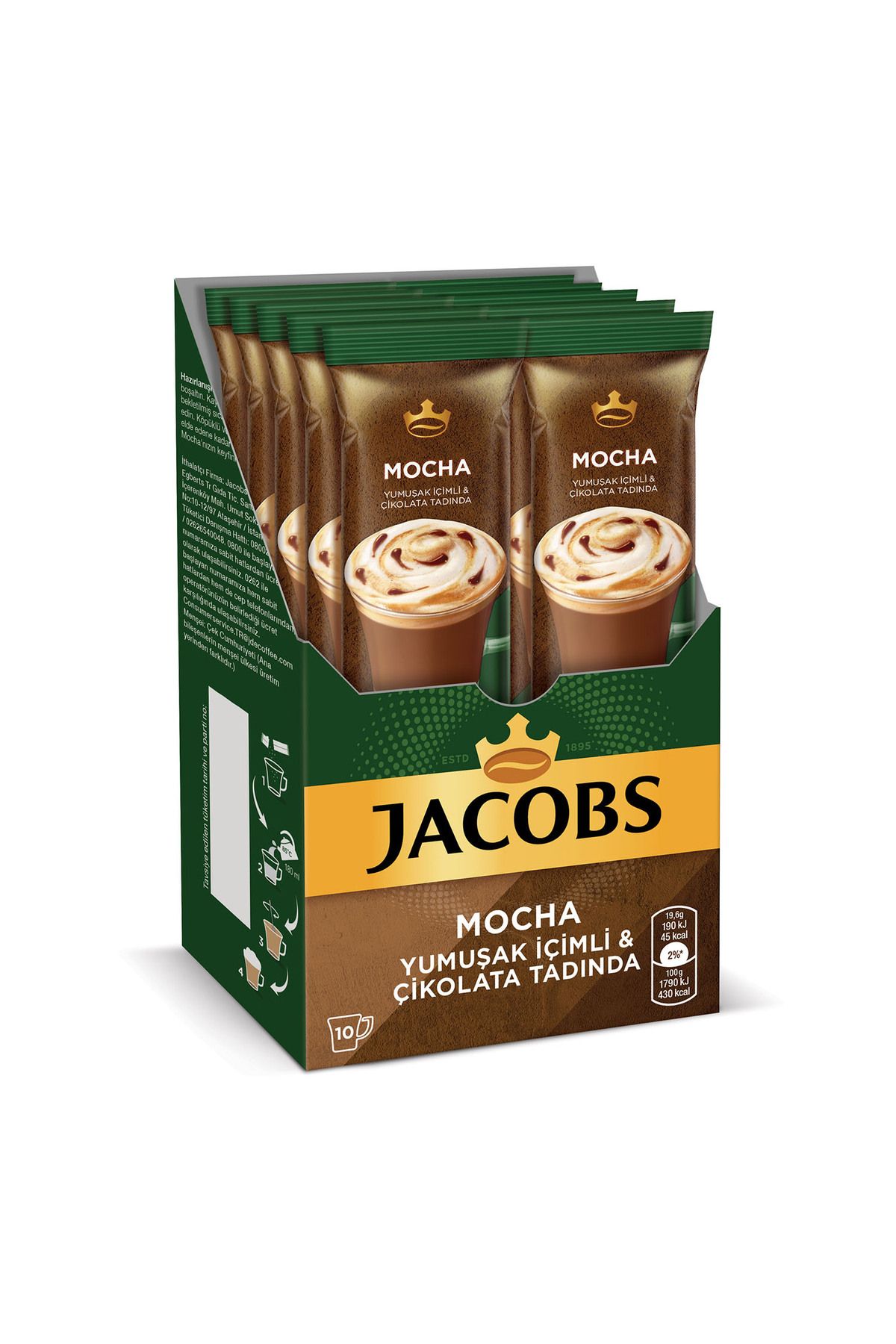 Jacobs Mocha 10'lu 19.6 gr