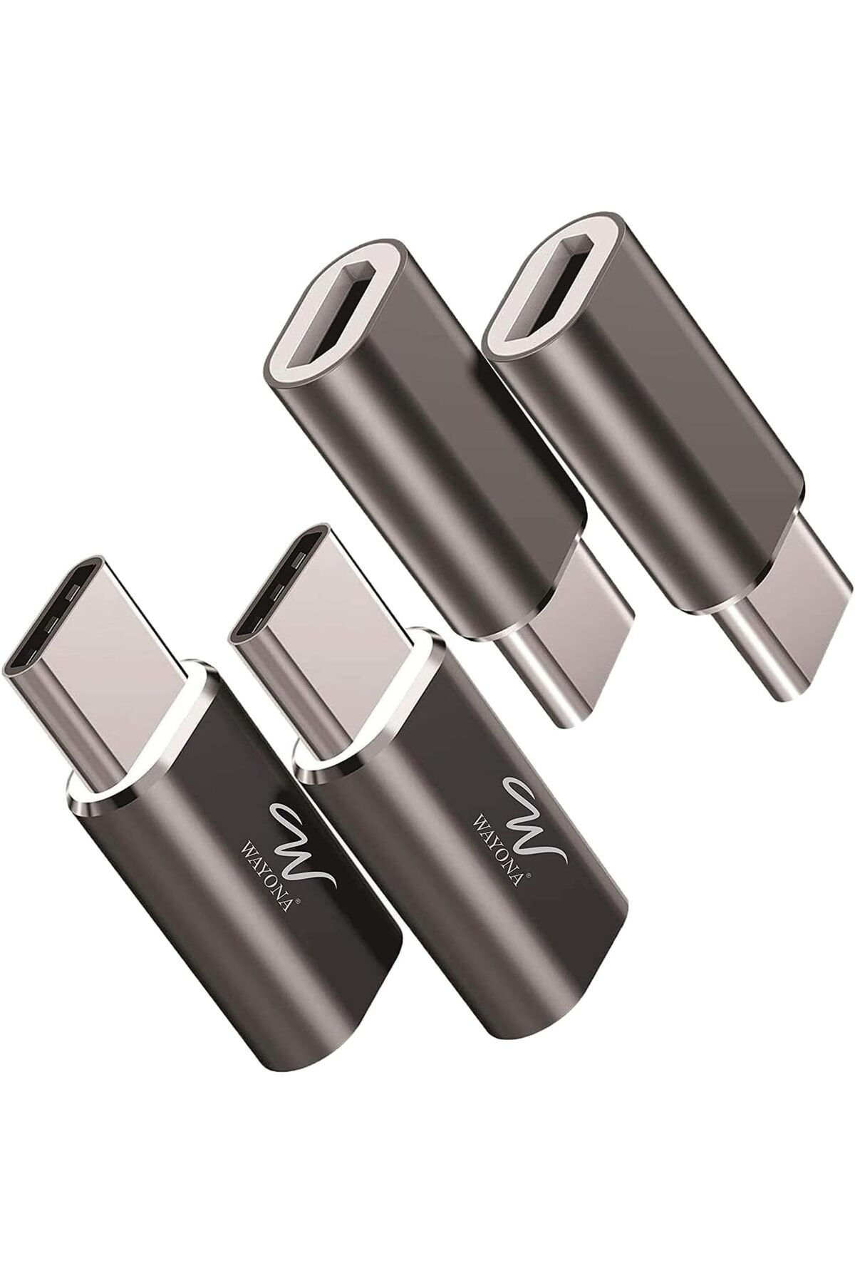 STOREMAX lbstorex Micro Usb - Tip C Otg Adaptörü (2'Li Paket), Veri Senkronizasyonu Ve Şarj Adaptörü, Mi
