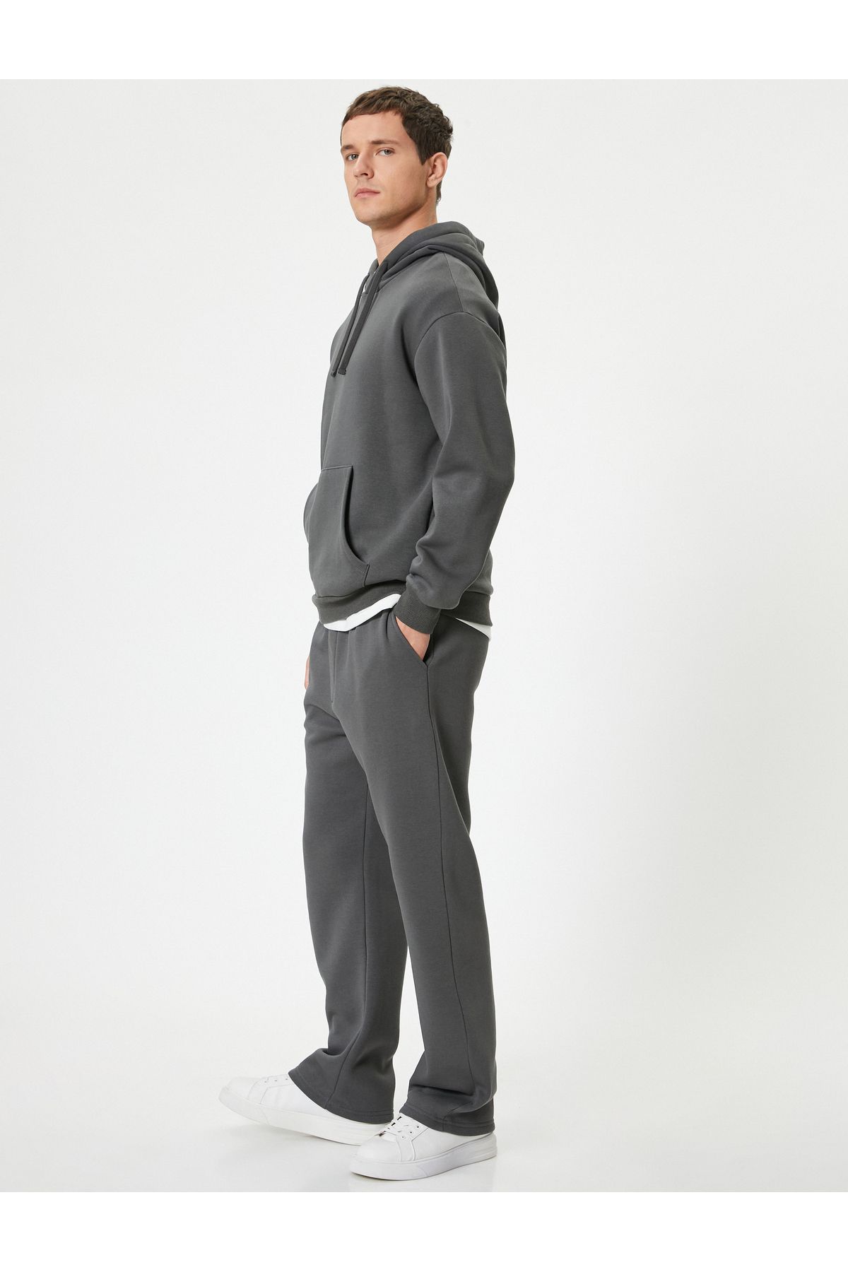 Koton-Raised Sweatpants - Pocket Detailed 2