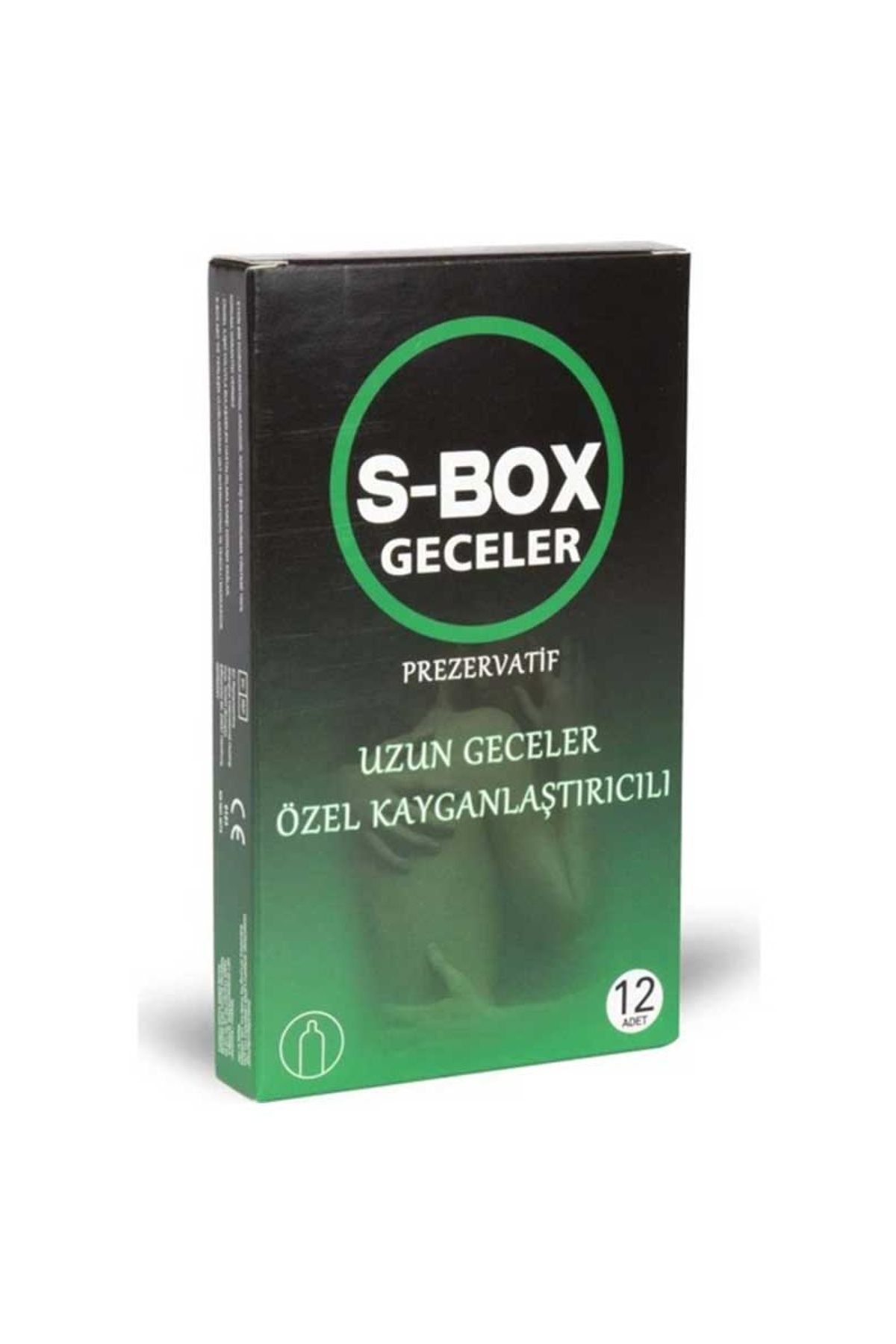 S-Box Özel Kayganlaştırıcılı Prezervatif 12'li