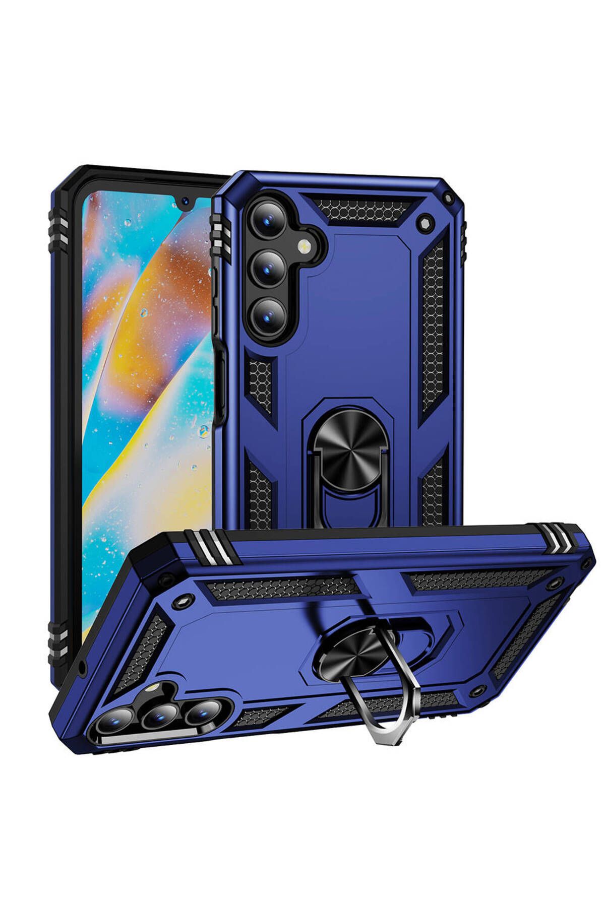 gaappy Mega R Serisi Samsung Galaxy A15 Mavi Kapak