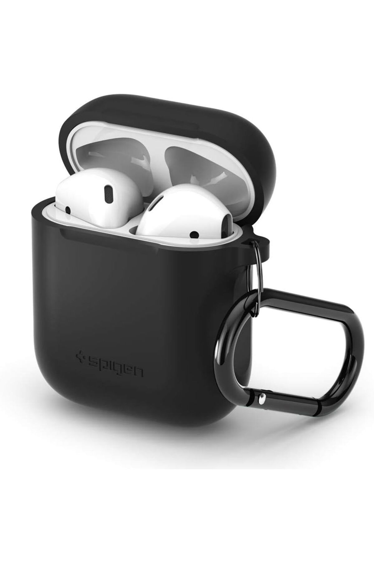 CALRADİA AirPods (2. nesil) / (1.nesil) Kılıf Silicone Fit (Silikon) Black - 066CS24808