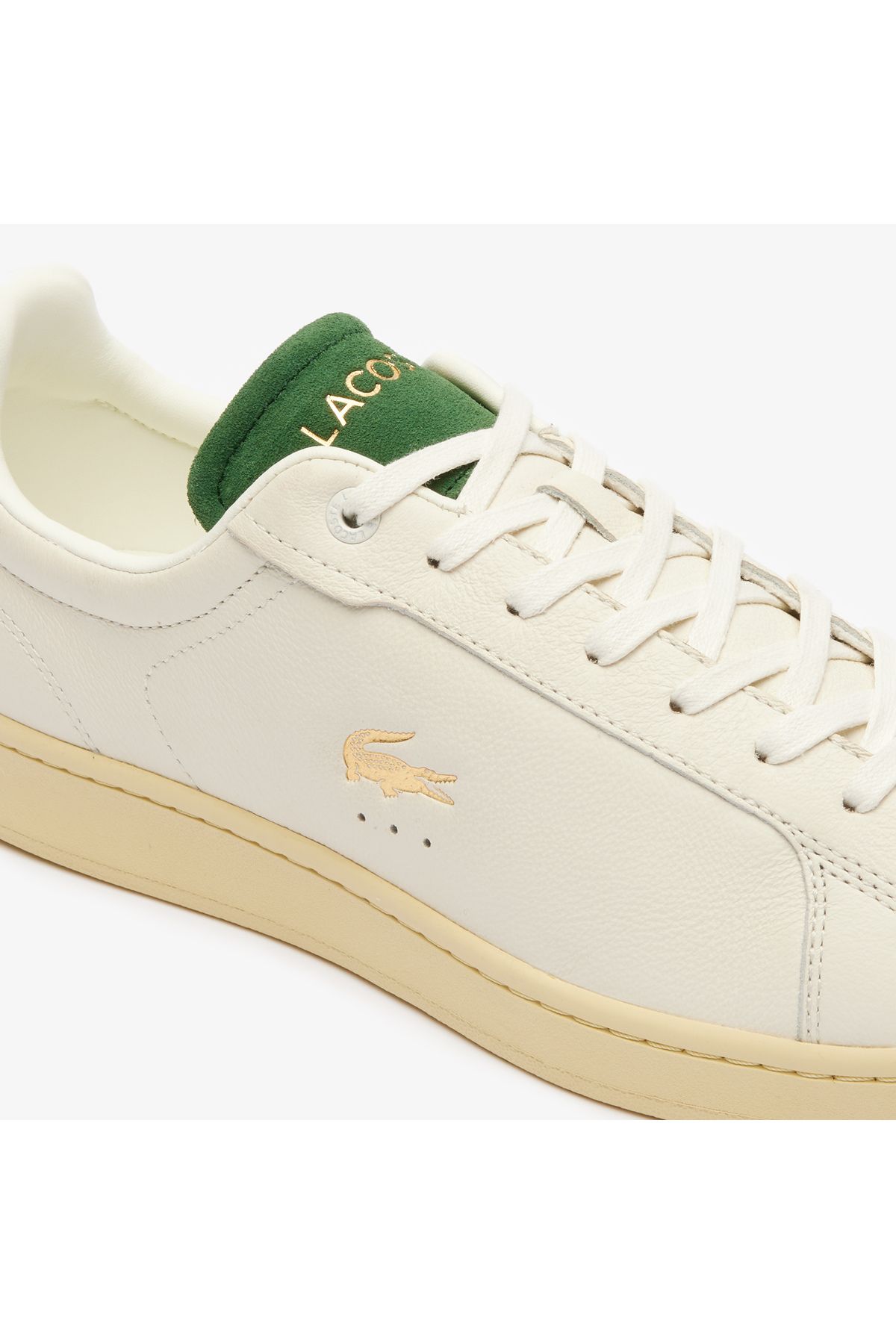 اسنیکر نود مردانه کفش ورزشی بژ کارنابی Lacoste