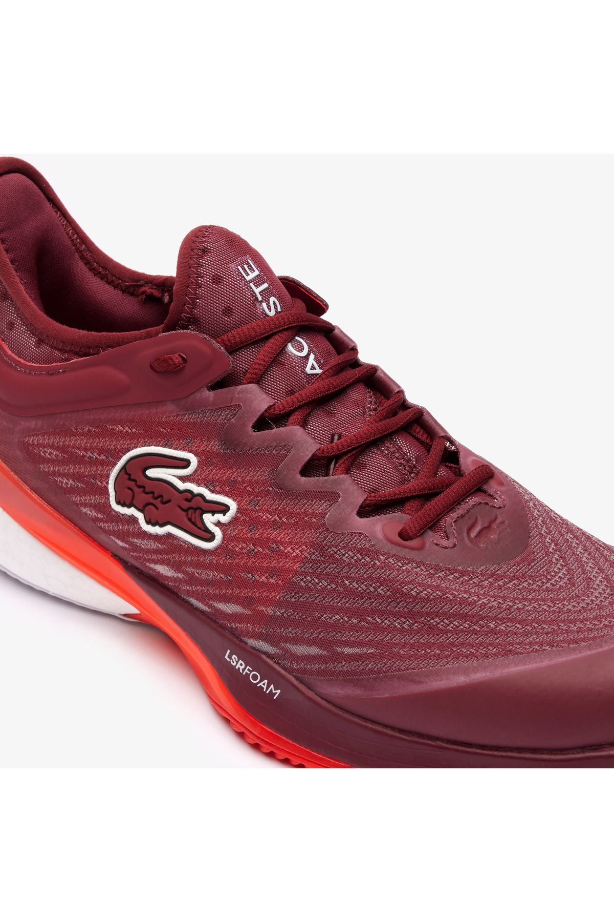اسنیکر قرمز مردانه کفش ورزشی AG LT23 Lite Bordeaux Lacoste