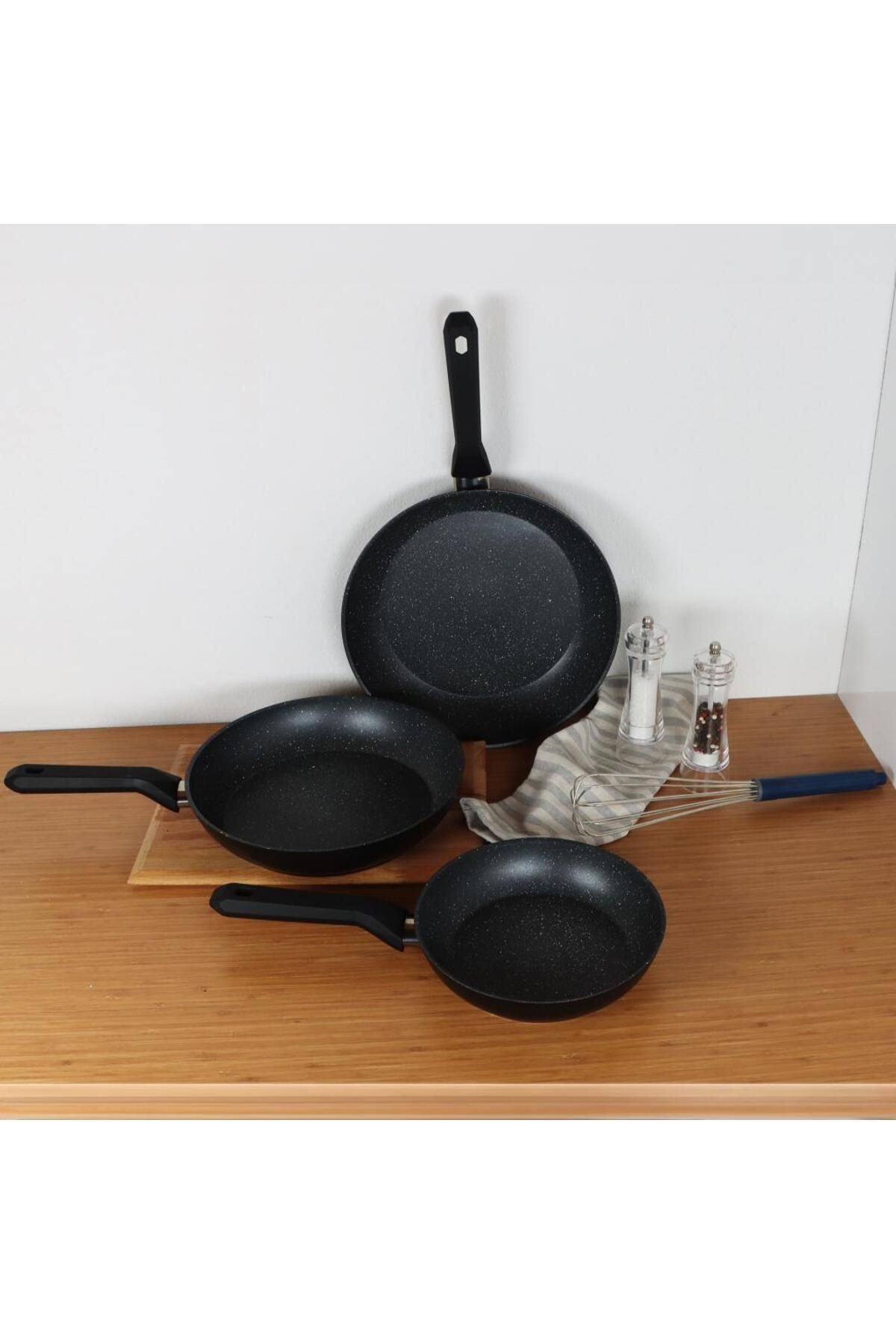 Serenk-Excellence 3 Piece Granite Pan Set 3