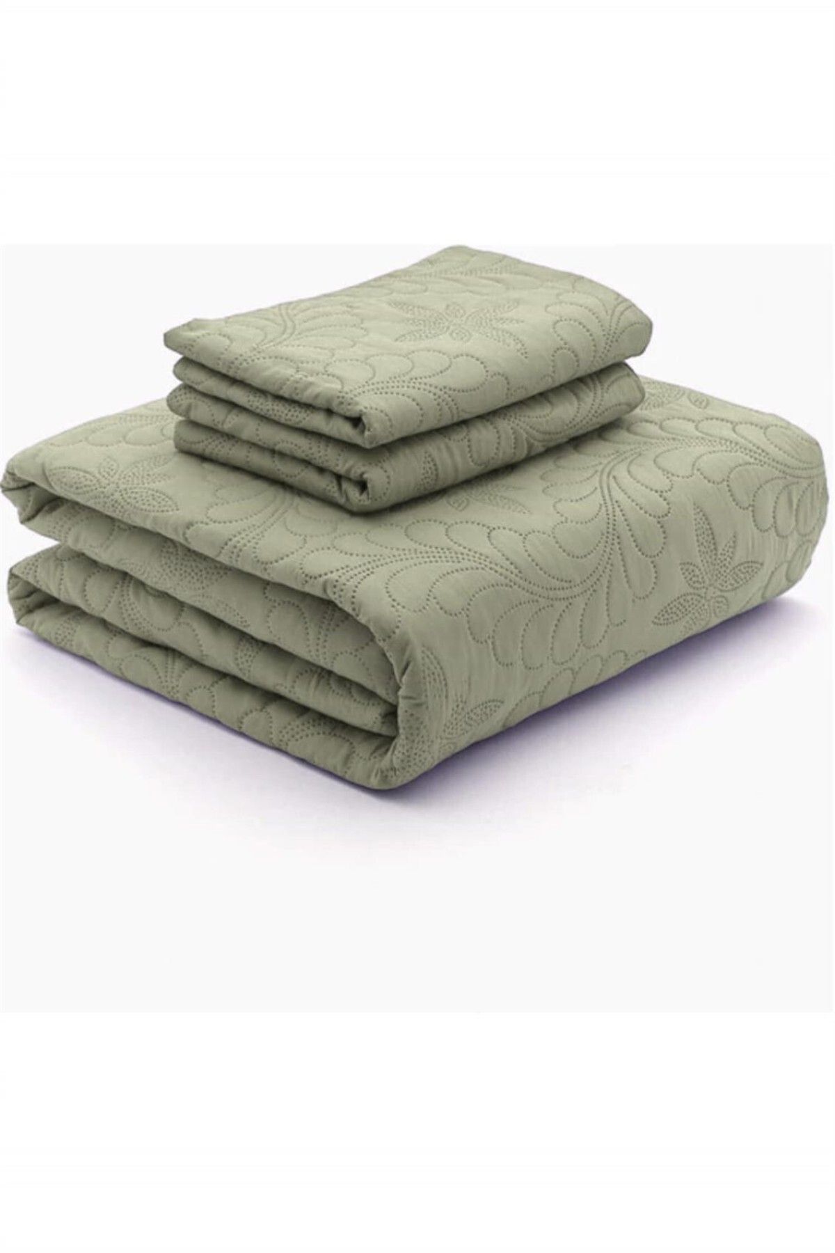 روتختی دو نفره سبز Ivy Double Color Bedspread مجموعه FAVORA