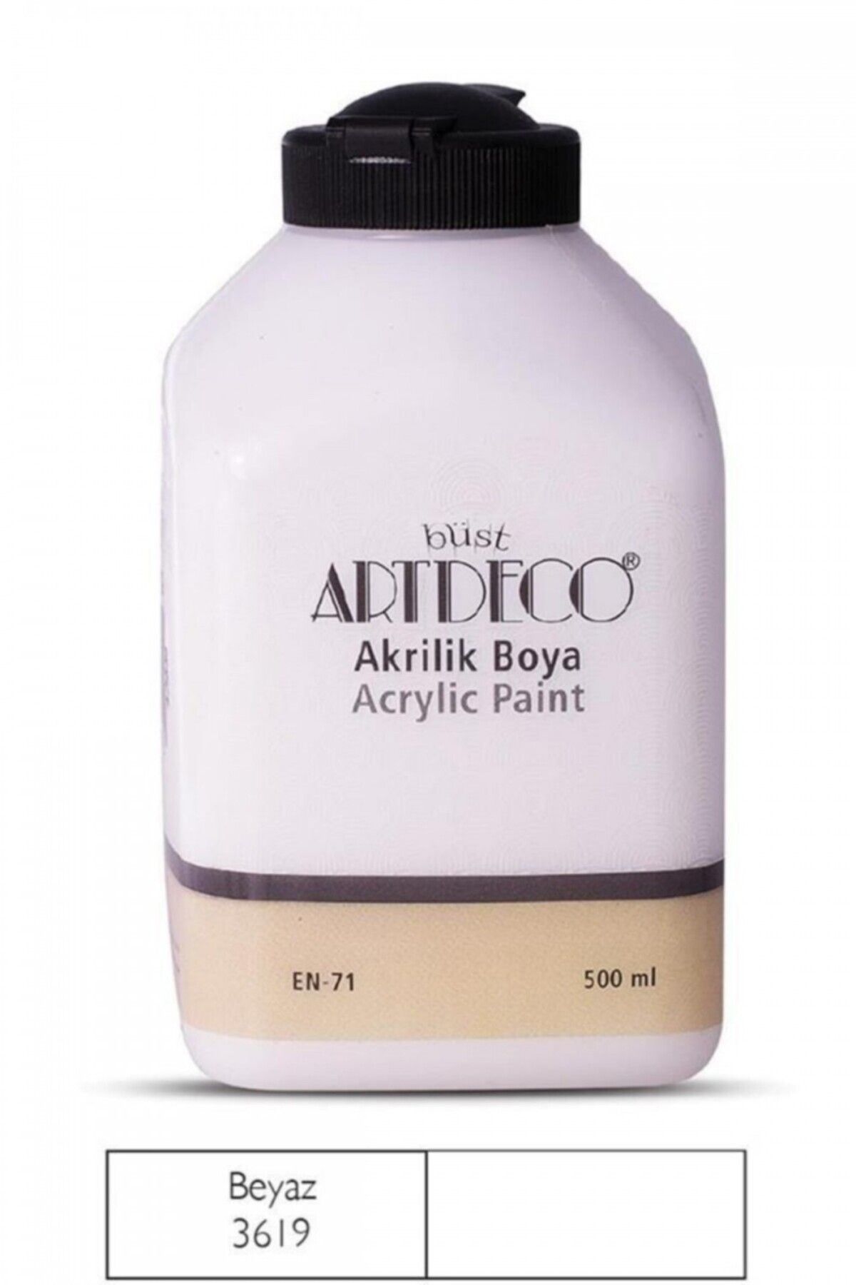 Artdeco Akrilik Boya 500ml - Beyaz