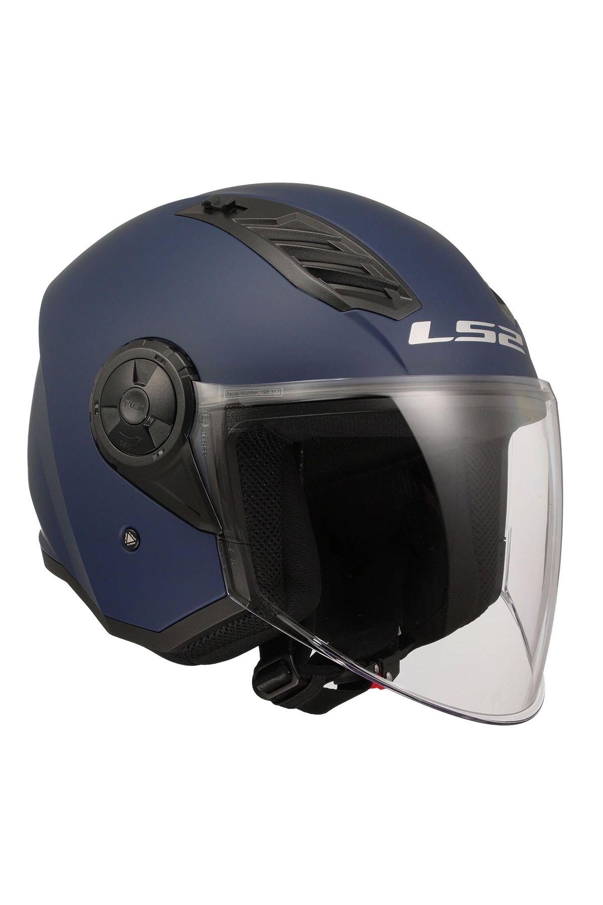 LS2-Airflow 2 - Matte Navy Blue Helmet 6