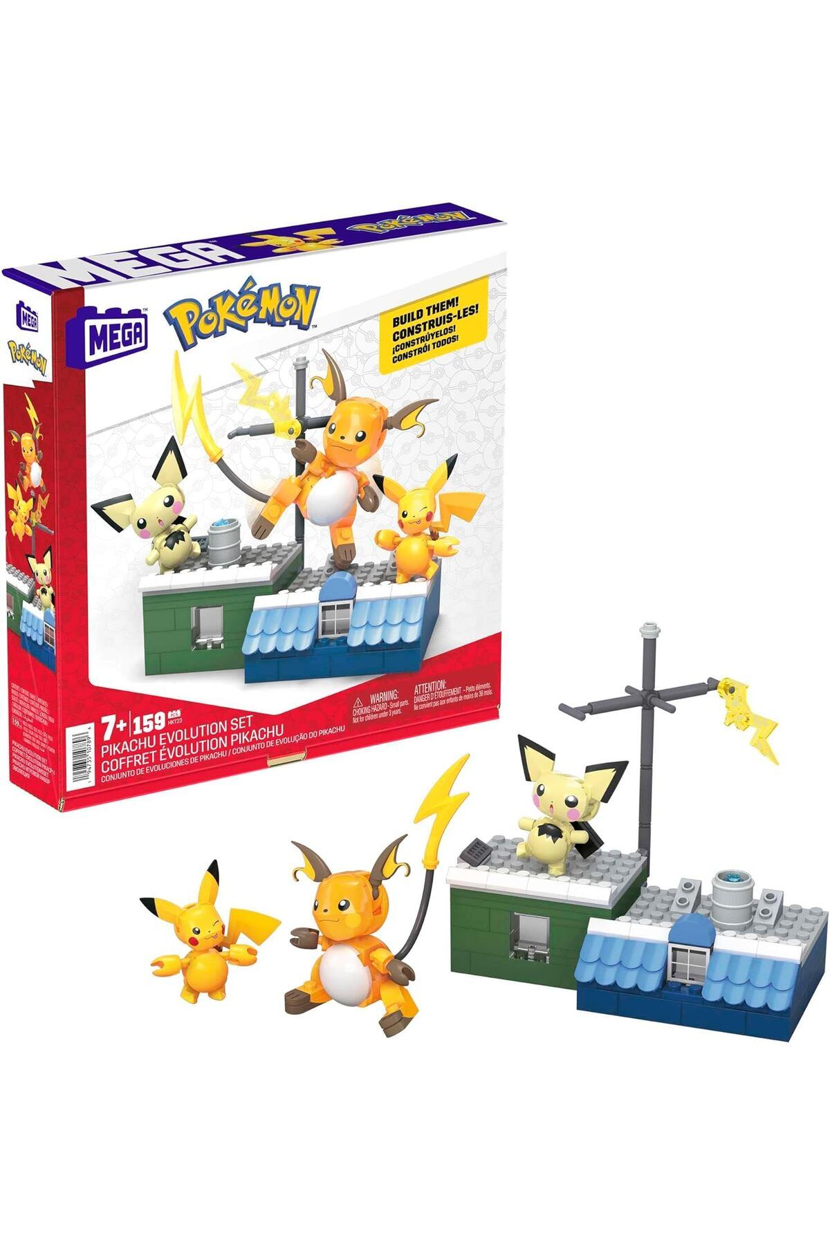 STOREMAX CylinModa brands Pokémon Pikachu Dönüşüm Seti, Oyuncak CylinShop 992805