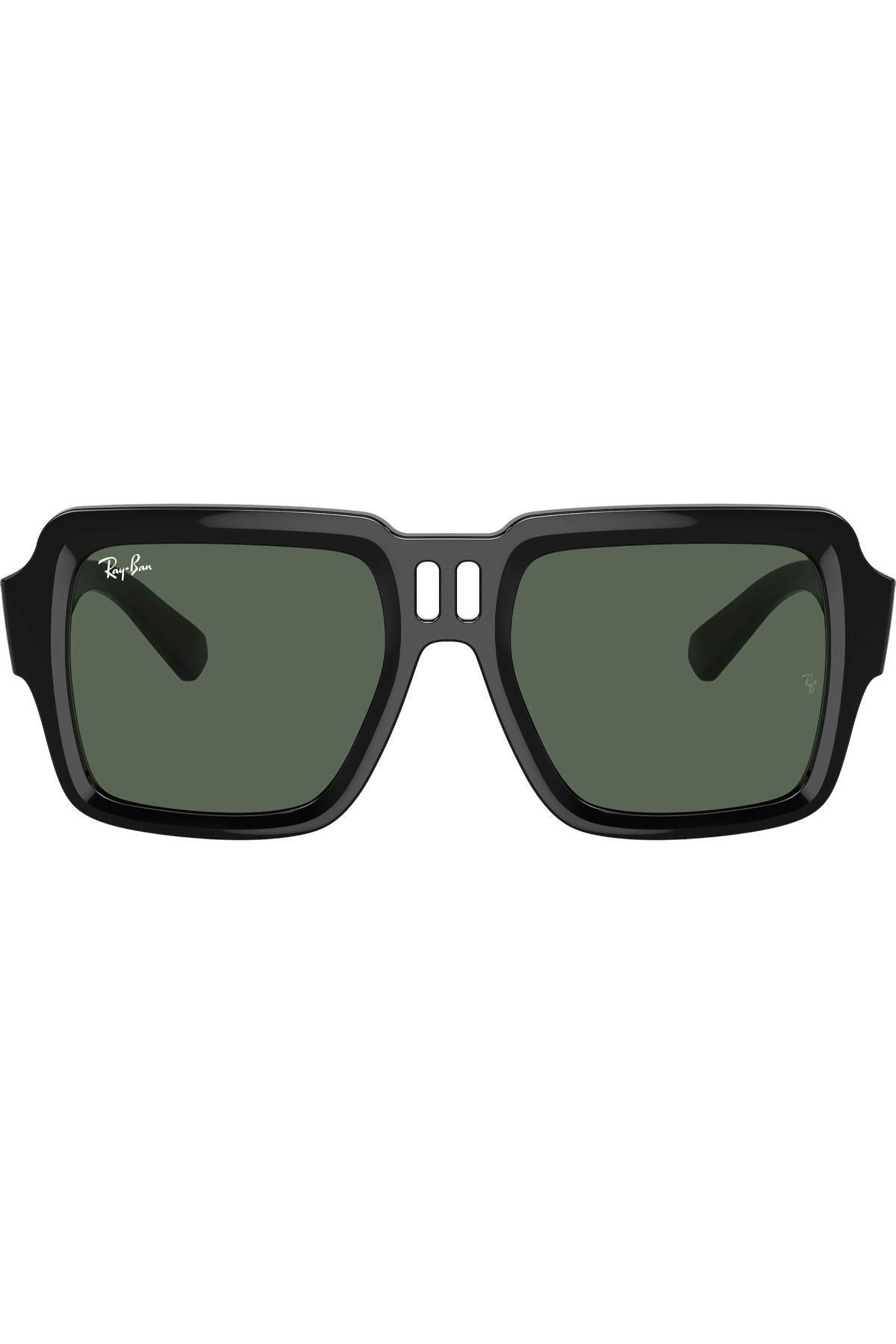 عینک آفتابی مشکی مردانه و زنانه سیاه 0RB4408 667771 54 یونیسکس Ray-Ban