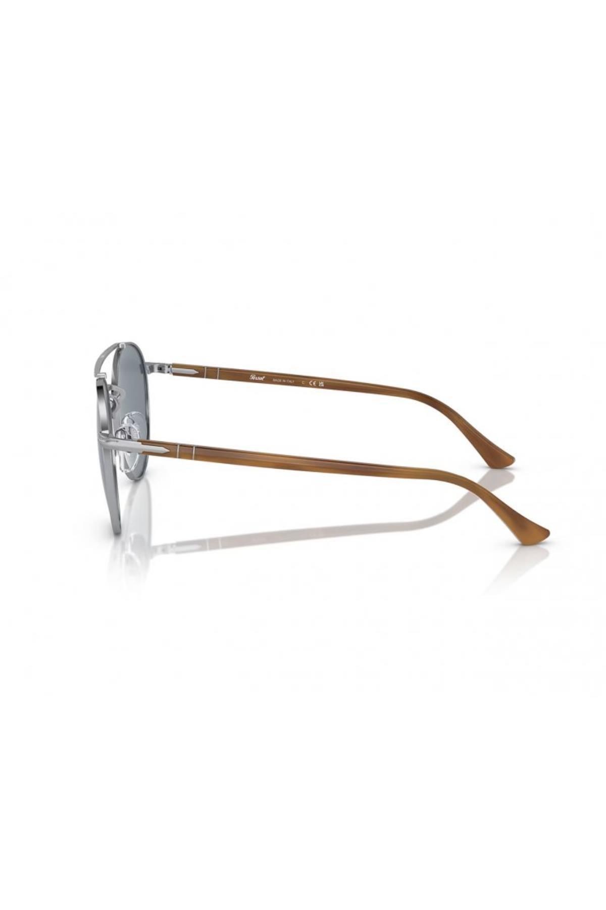 عینک آفتابی نقره‌ای مردانه و زنانه یونیسکس اورجینال Persol
