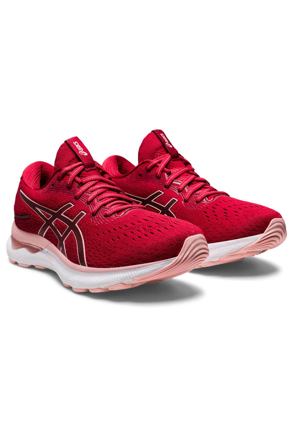 Asics-Gel-Nimbus 24 Women's Red Running Shoes 1012B201-601 4