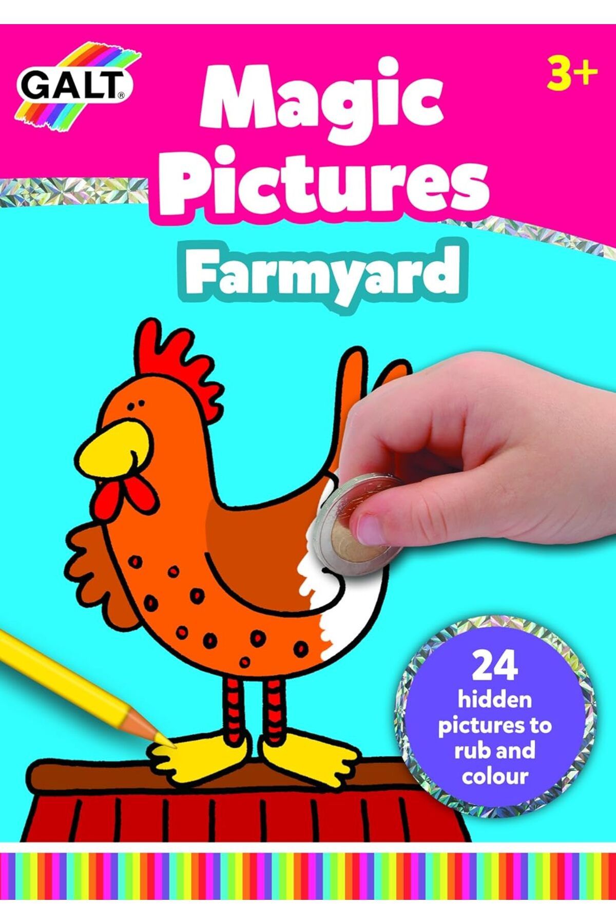 MCreative crashop Magic Pictures Farmyard 3 Yaş+ Aktivite Kitabı (L1404B)  1073147