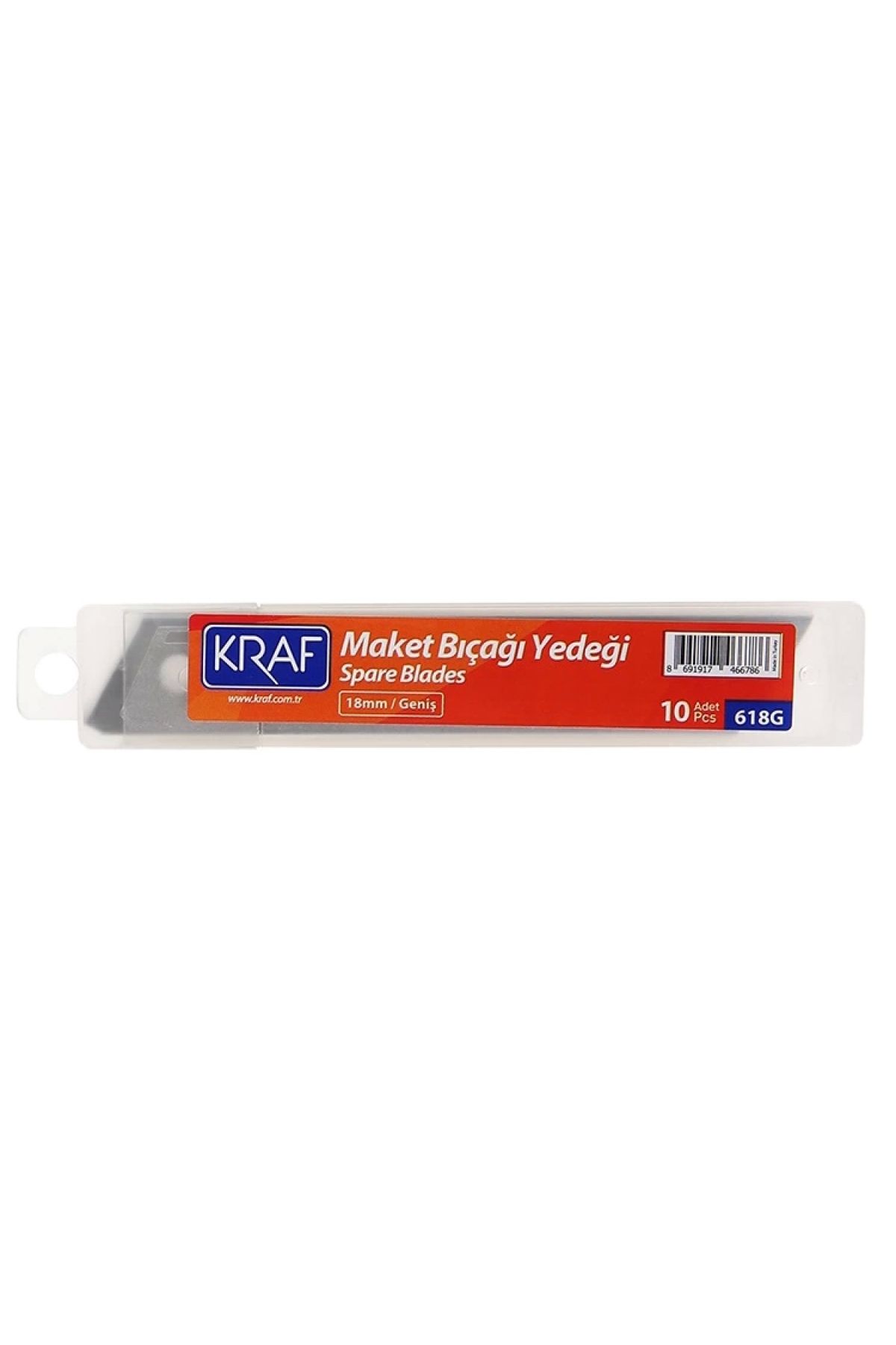 KRAF-سكينة معدنية واسعة احتياطية مكونة من 10 قطع - 618 جم 1