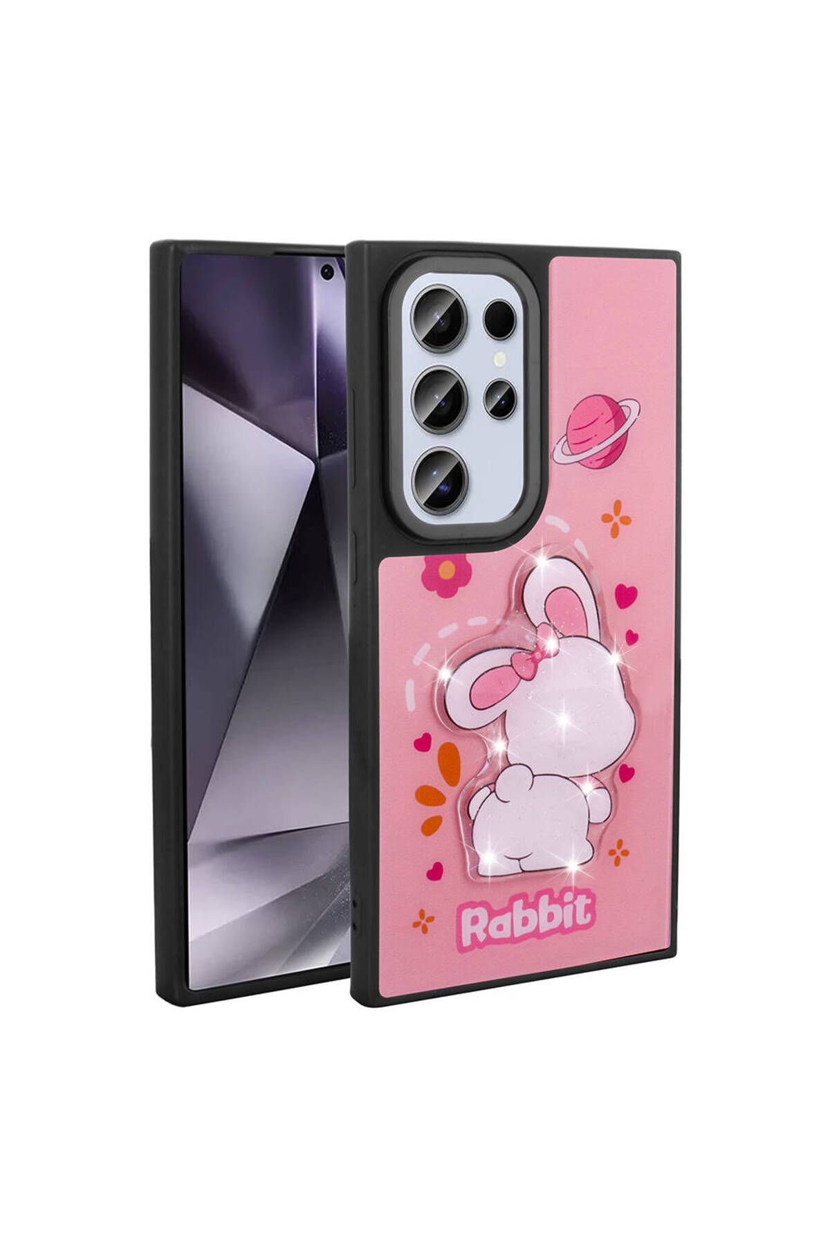 gaappy Pamas Serisi Samsung Galaxy S24 Ultra Pembe Kapak