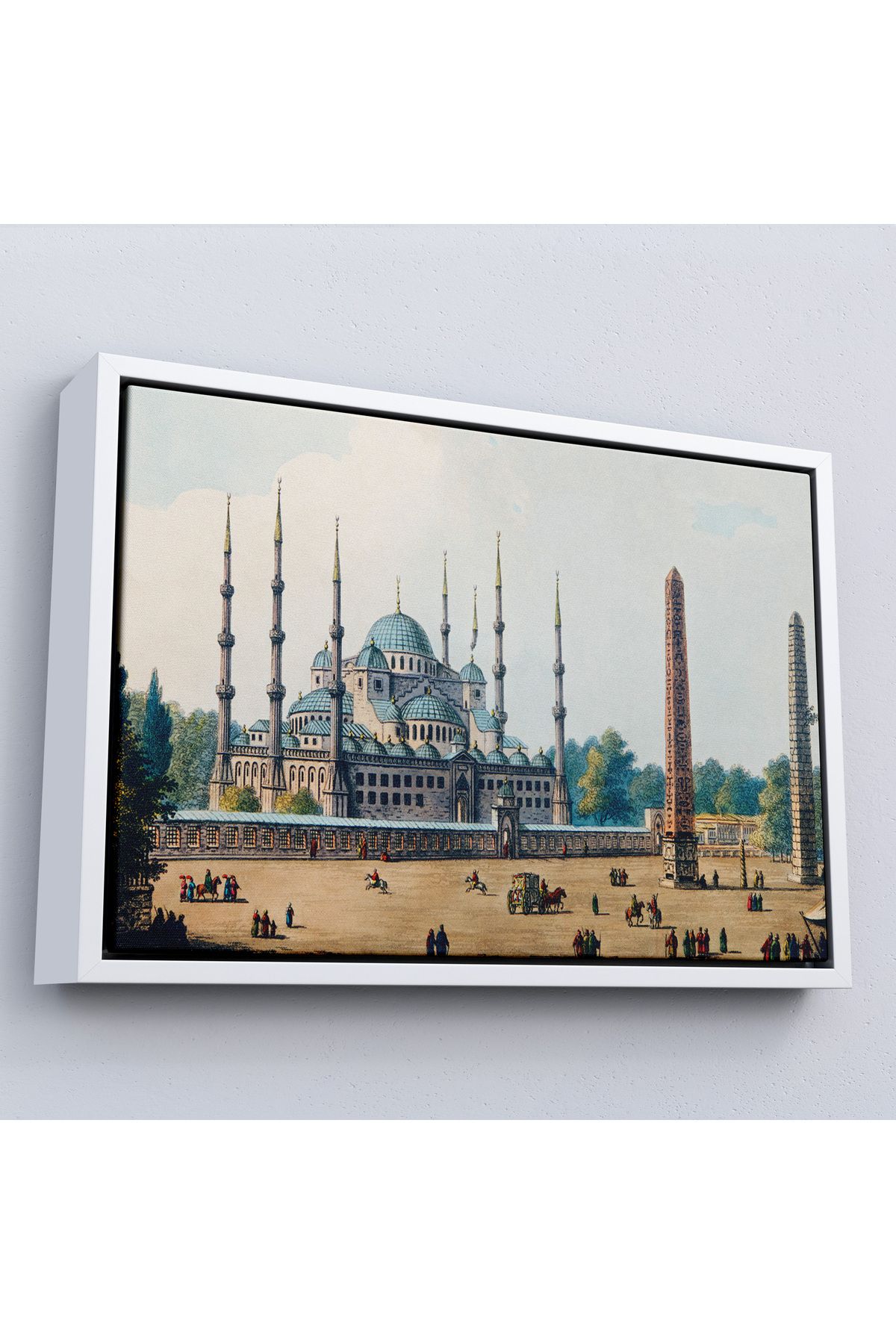 Jusoon Çerçeveli Sultan Ahmet Cami Osmanlı Dönemi Tablosu-7032