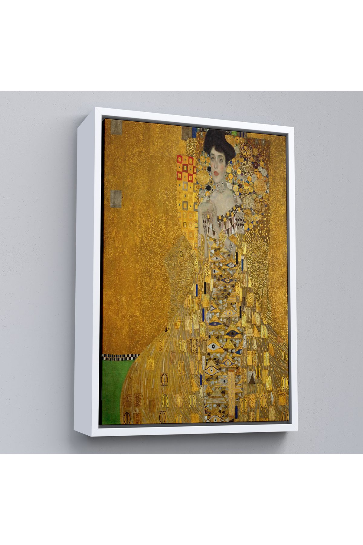 HARGE HG Çerçeveli Gustav Klimt - Adele Bloch-Bauer I'İn Portre Tablosu-7378