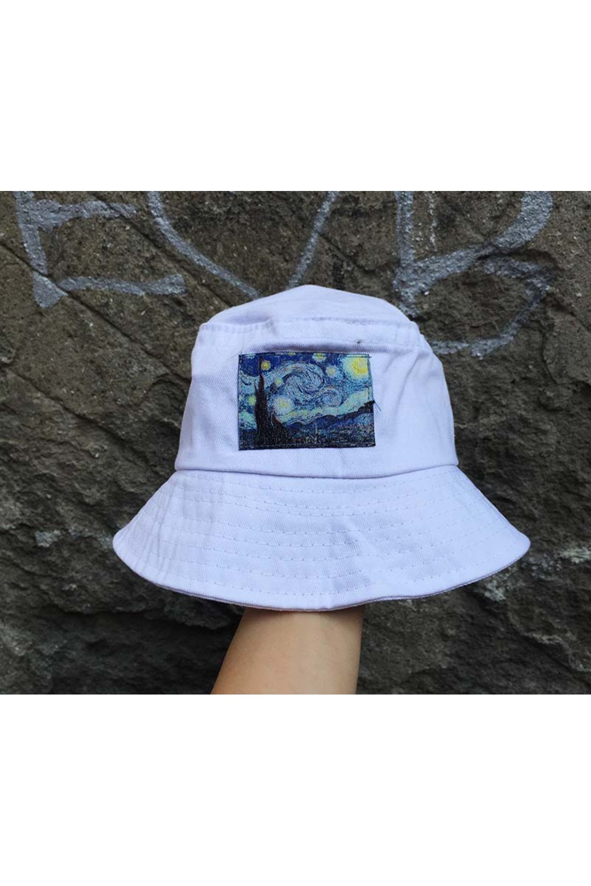 Köstebek-Van Gogh - Pălărie cu găleată noapte înstelată 7