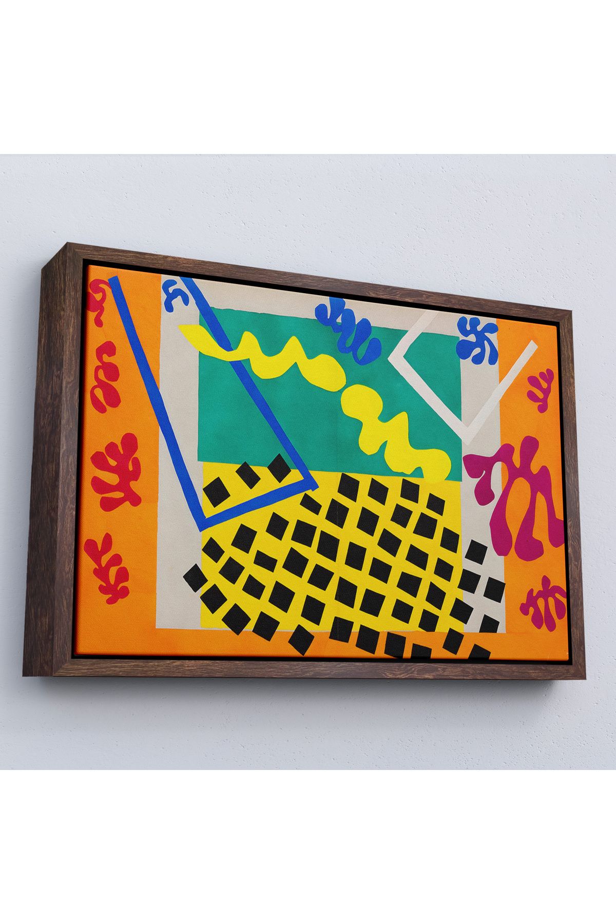 Yarımada Bahçe YB Çerçeveli Henri Matisse - Las Codomas Tablo-7080