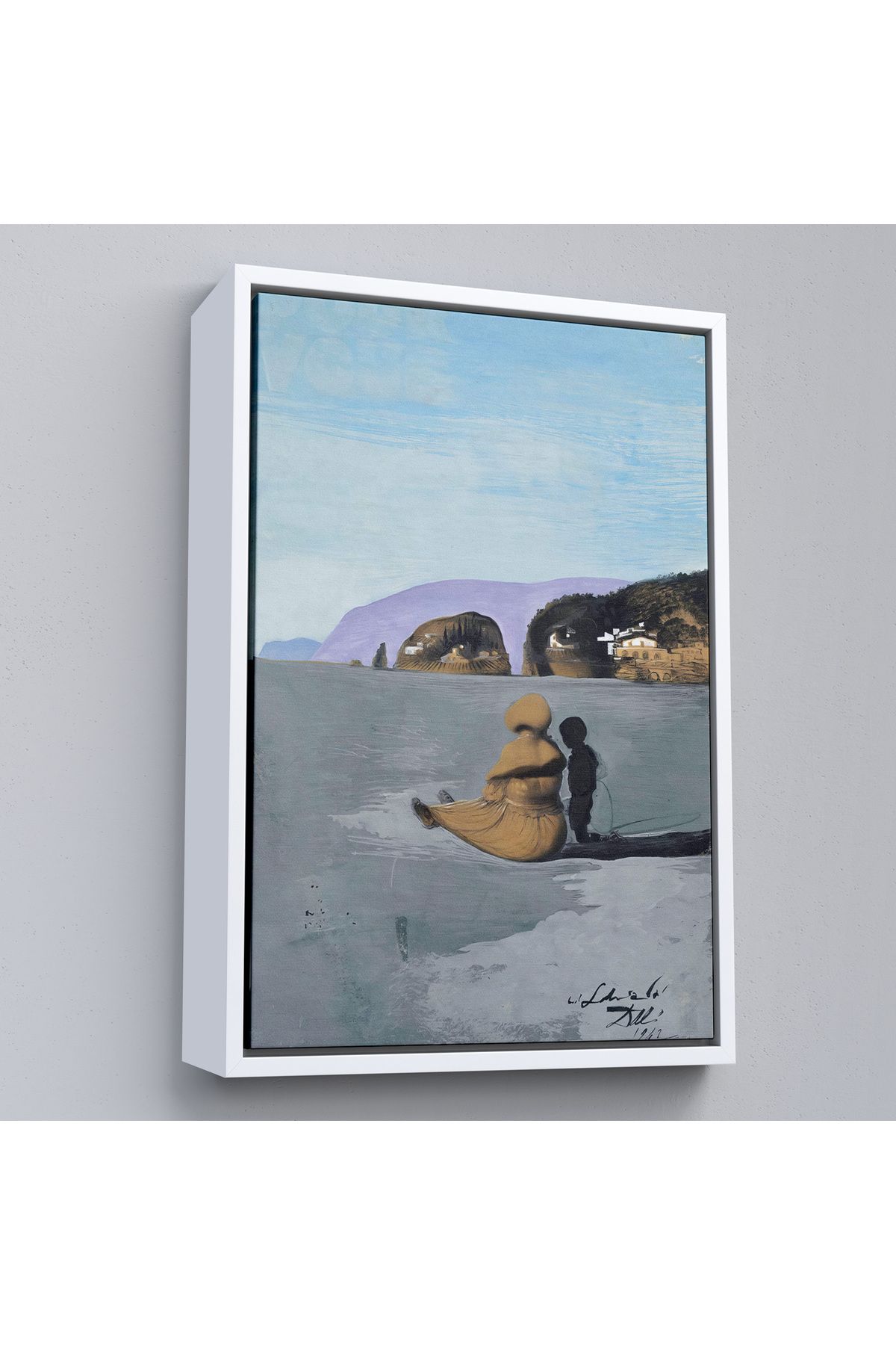 Yarımada Bahçe YB Çerçeveli Salvador Dali - Adolescence Tablo-7391