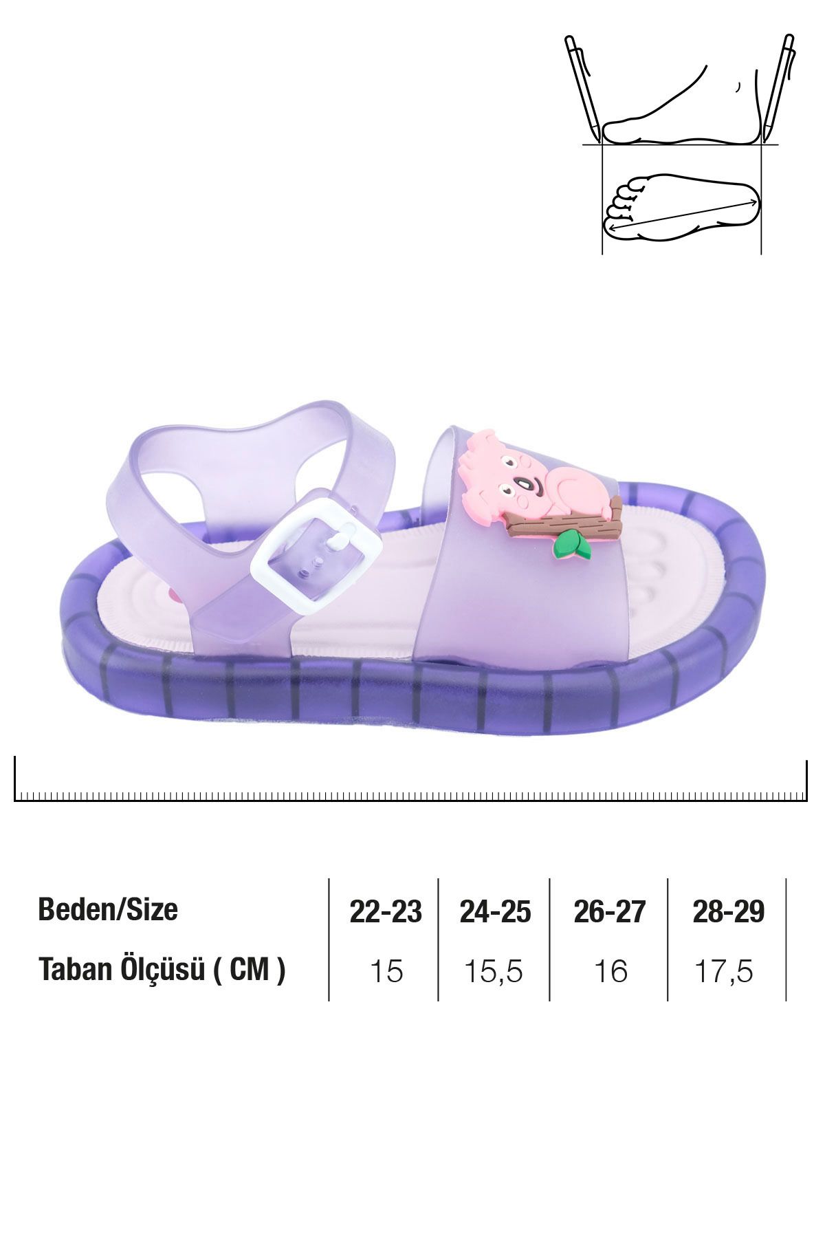 GEZER-GIrl's LIghted Faux Leather Summer Sandals - Comfortable Sole, Adjustable on the Ankle 2