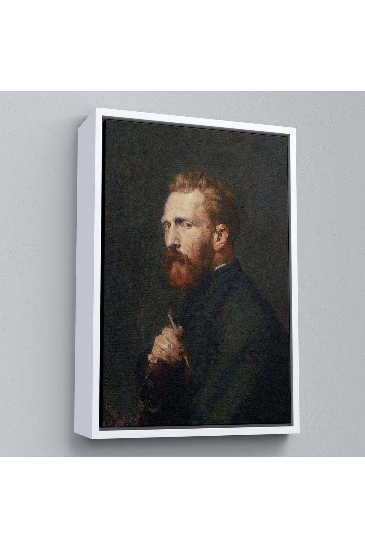 Jusoon Çerçeveli John Peter Russell - Vincent Van Gogh Tablosu-7469