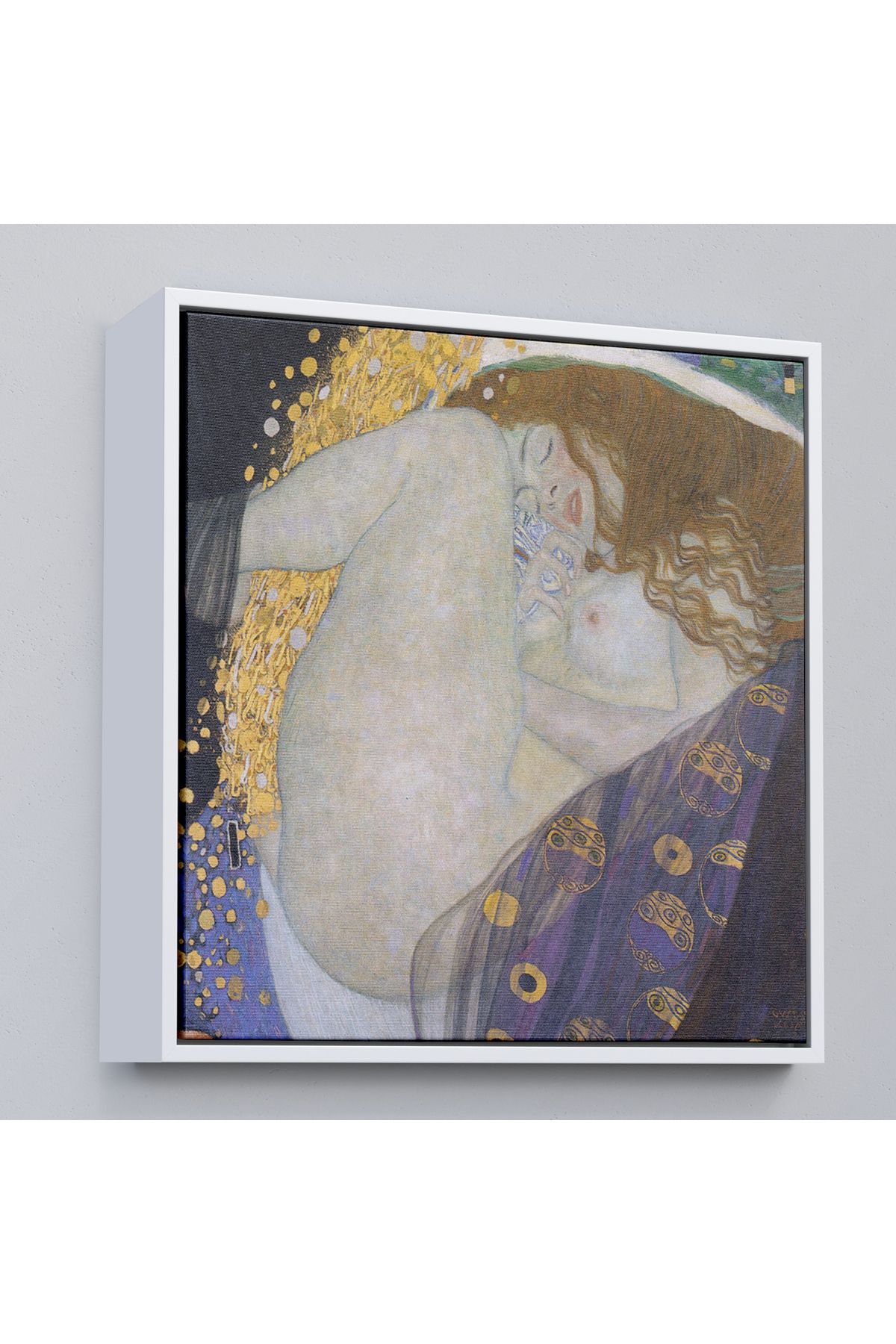 Shoprit Çerçeveli Gustav Klimt'İn Danae Tablosu-8318