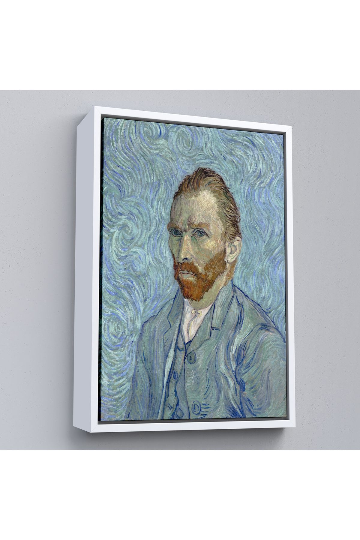 Jusoon Çerçeveli Vincent Van Gogh Otoportre Tablo-7446