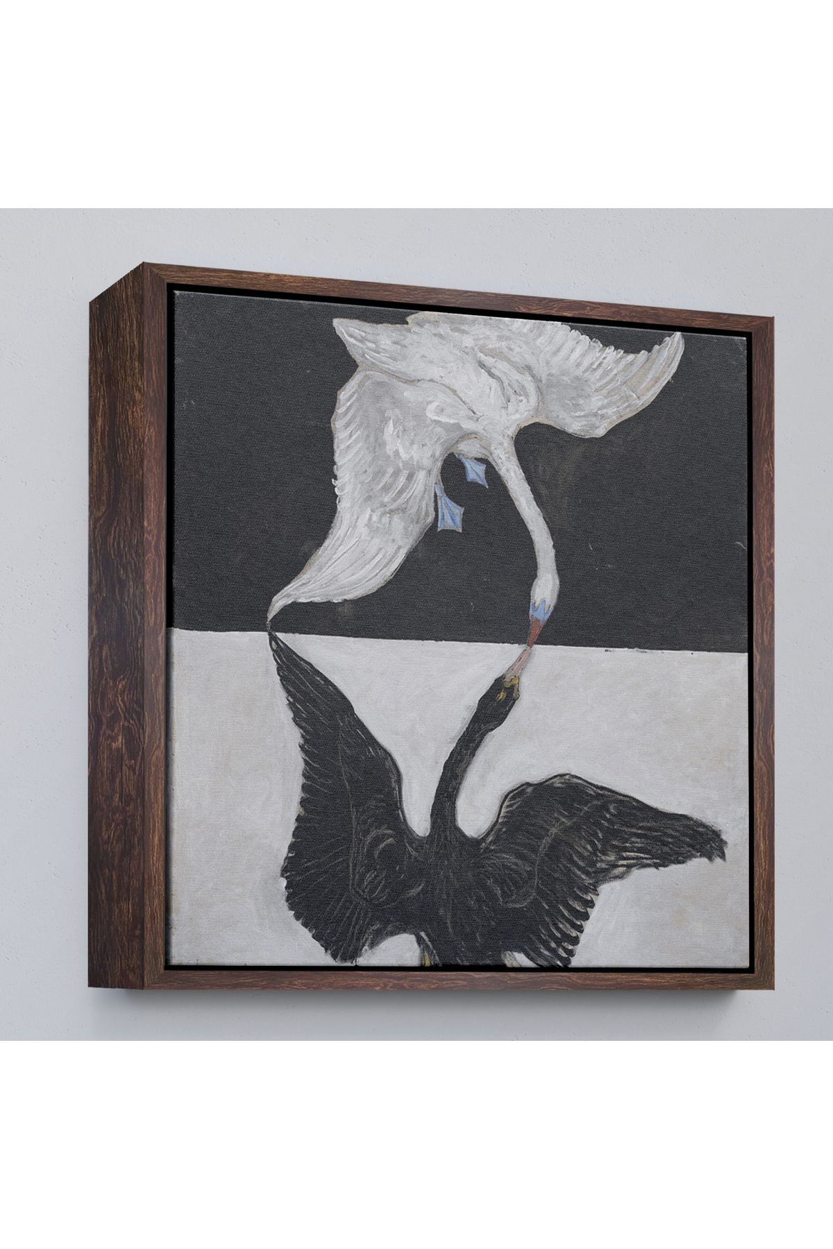 MOONFER Çerçeveli Group İx Suw The Swan No 1-1915 By Hilma Af Klint Tablosu-8323