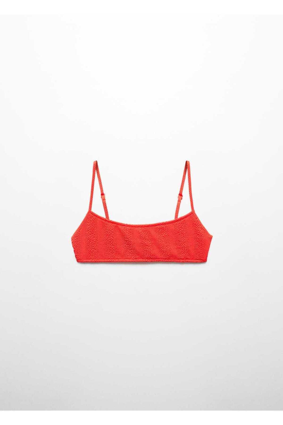 MANGO Woman-Woven Bikini Top Design 3