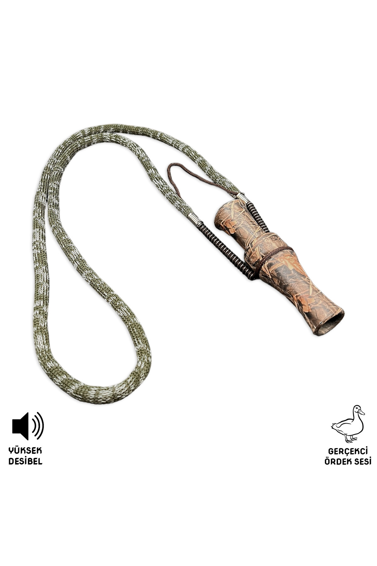 Genel Markalar Hunter Askılı Ördek Düdüğü Saz Desen