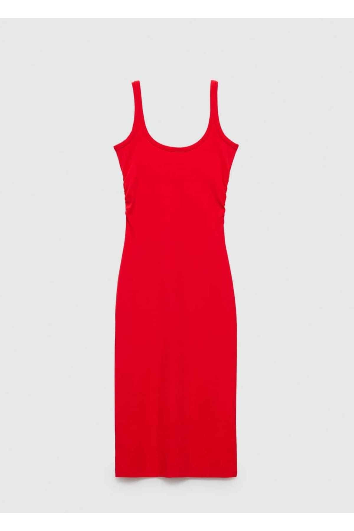 MANGO Woman-Strappy Midi Dress 3